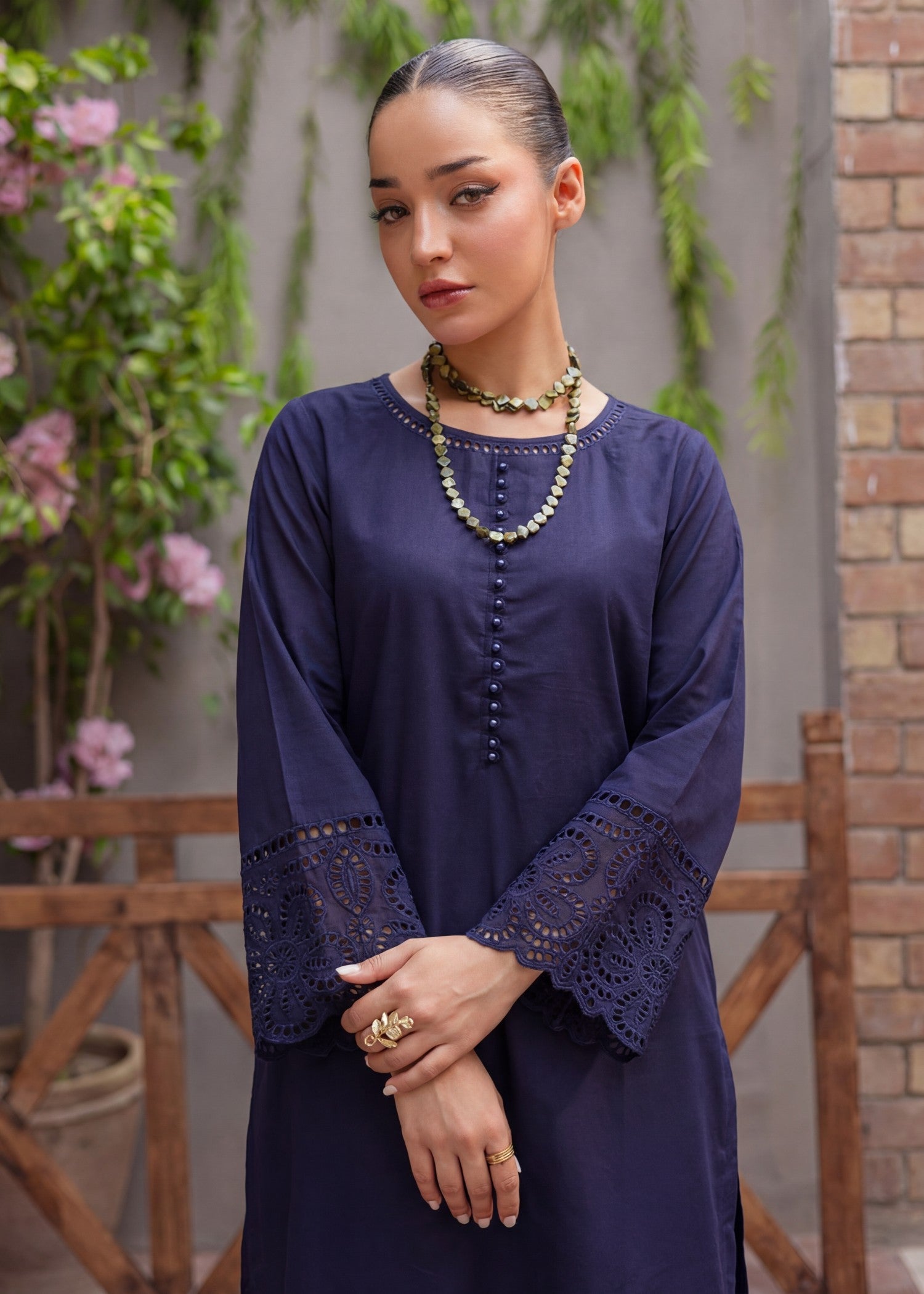Sahibas By Mirza Dure Navy