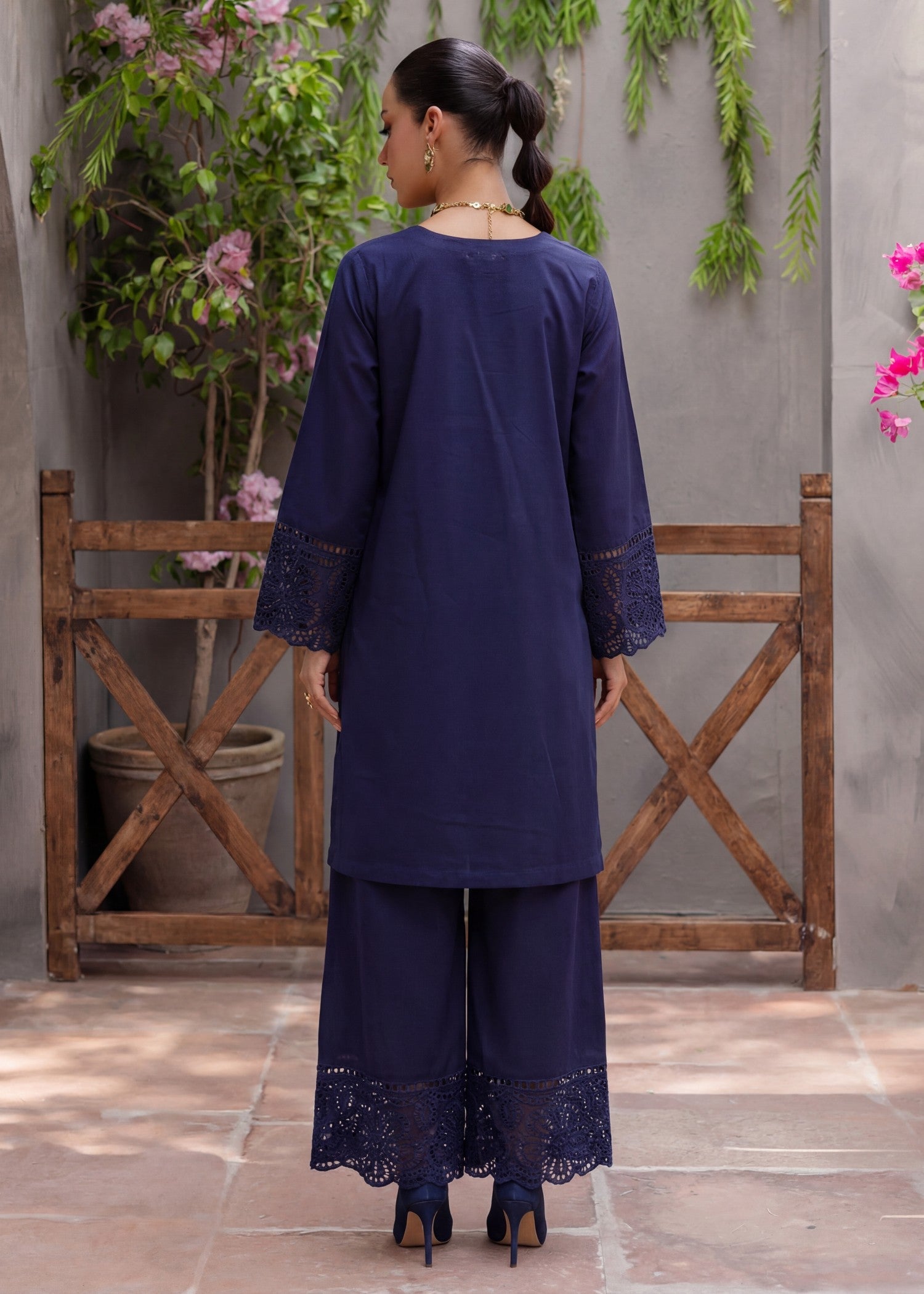 Sahibas By Mirza Dure Navy