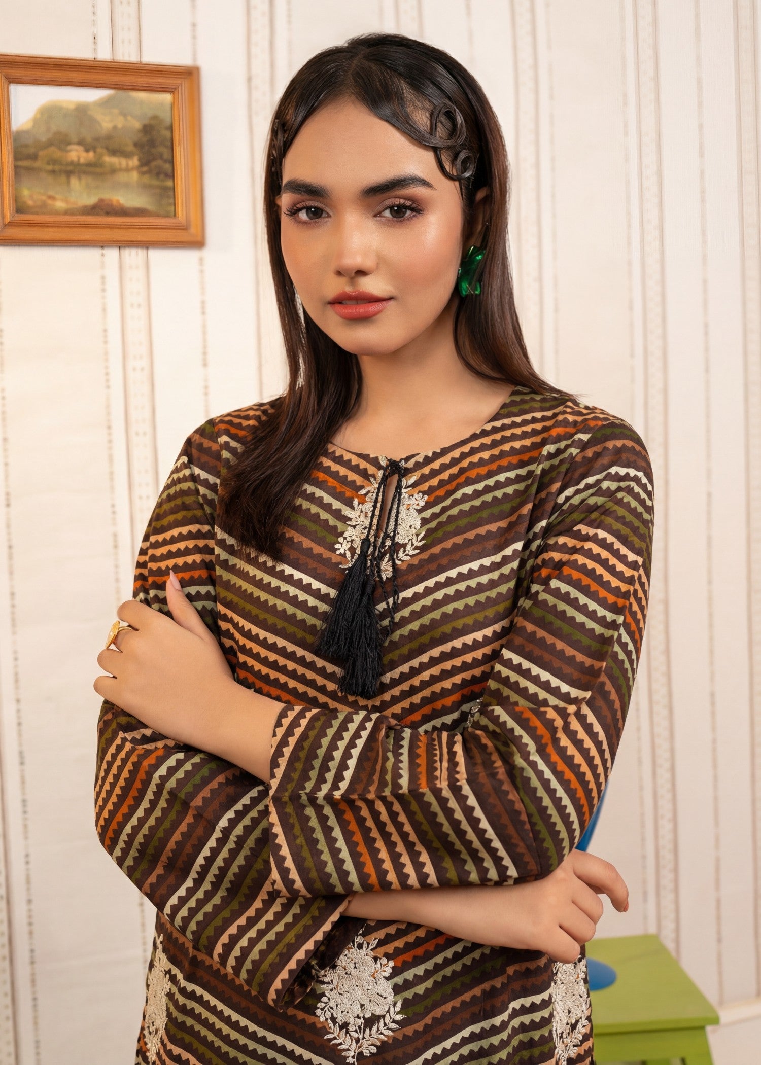 Sahibas By Mirza Light Brown