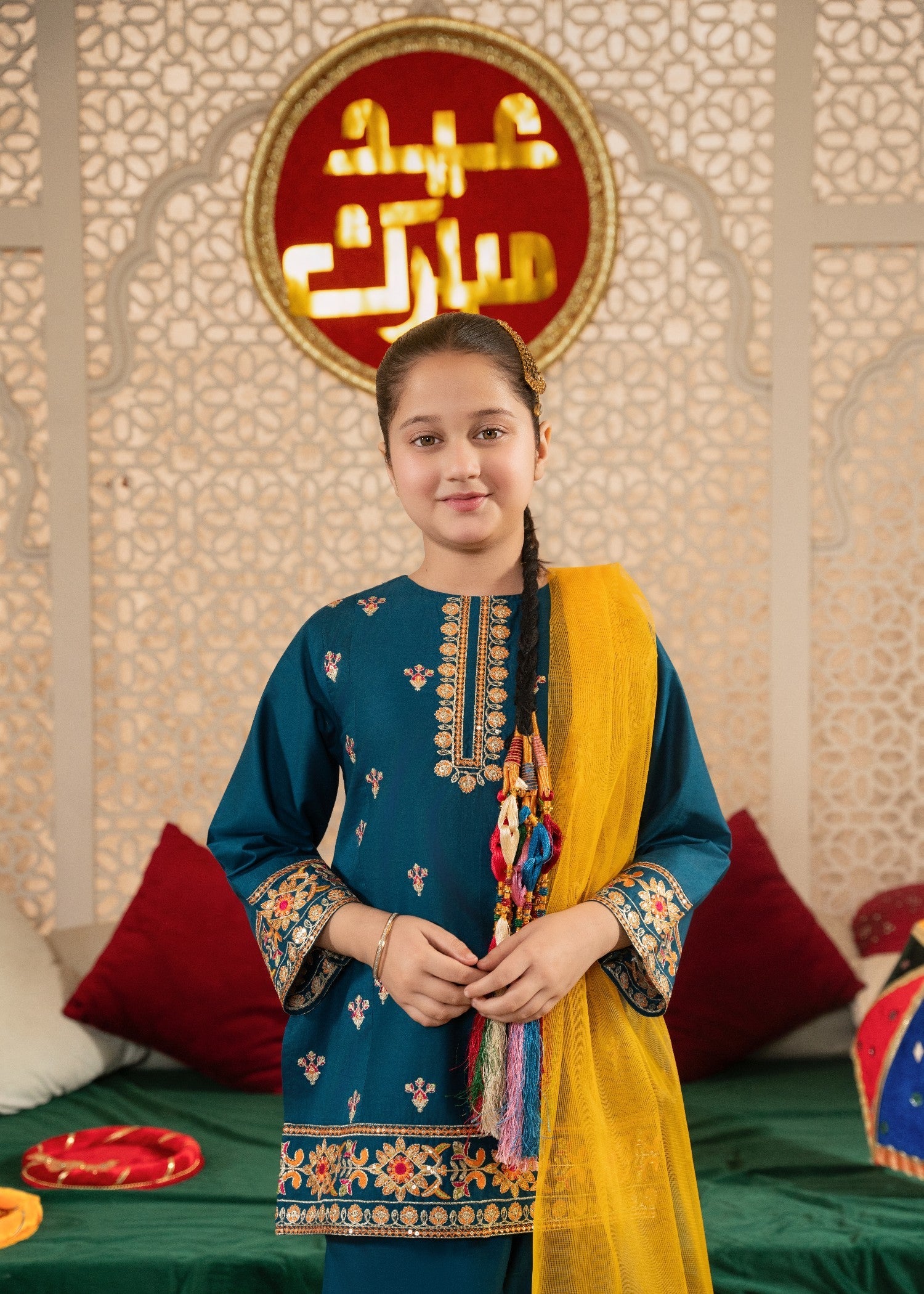 GIRLS-FESTIVE-TEAL-EMBROIDERED-GHARARA-SET