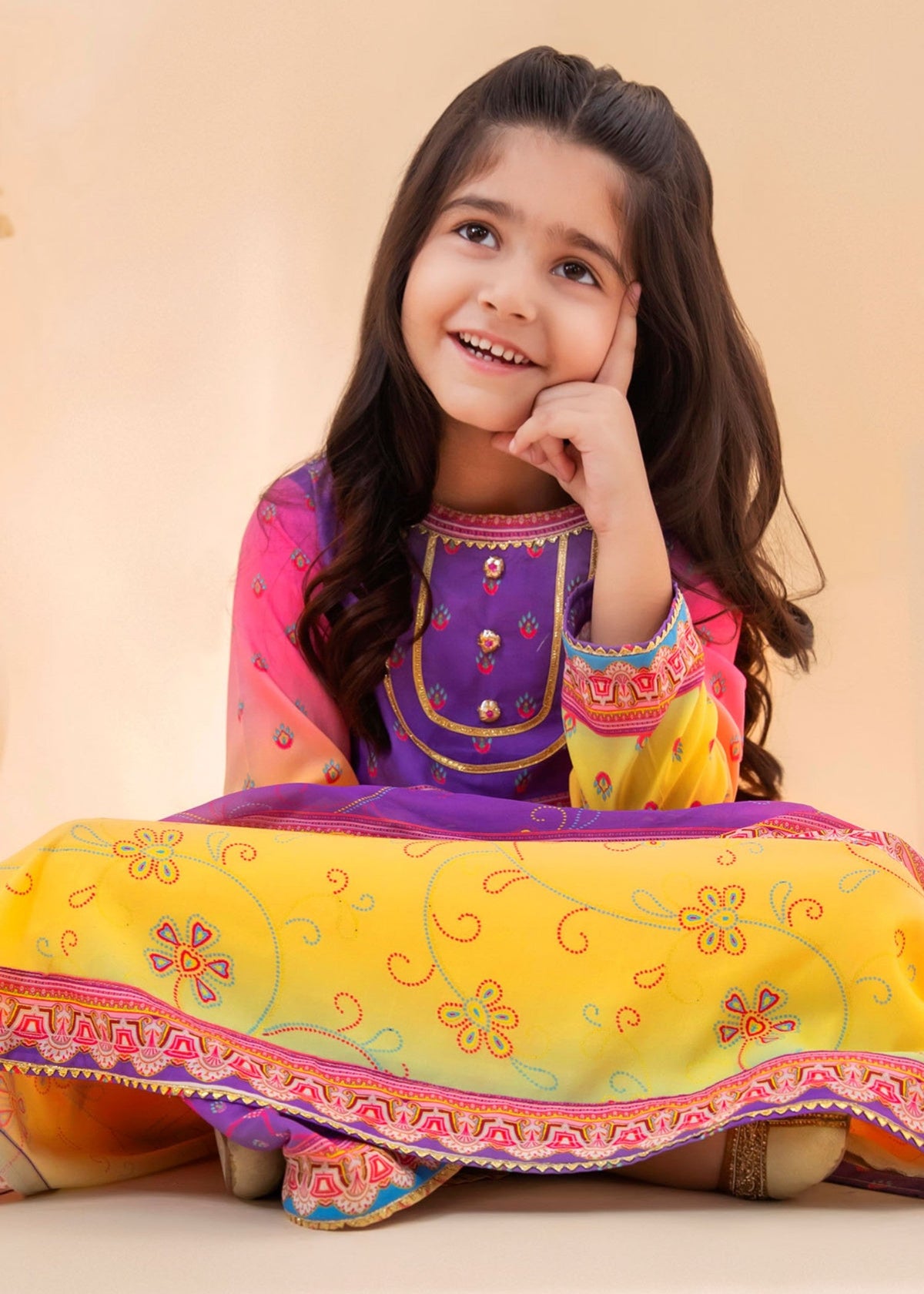 POLY-LAWN-DIGITAL-PRINTED-3-65 Pc Suit Indp