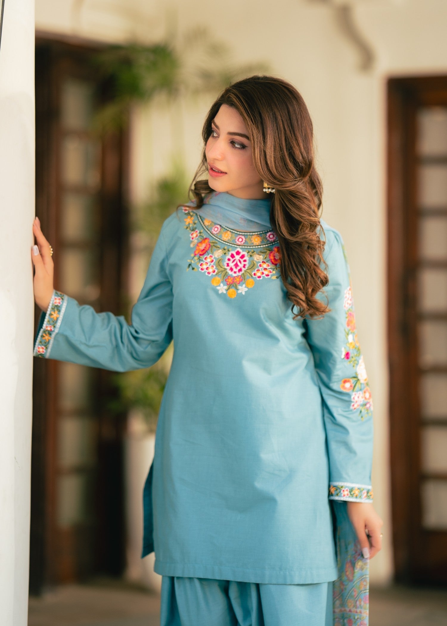Sahibas By Mirza Ayza Blue