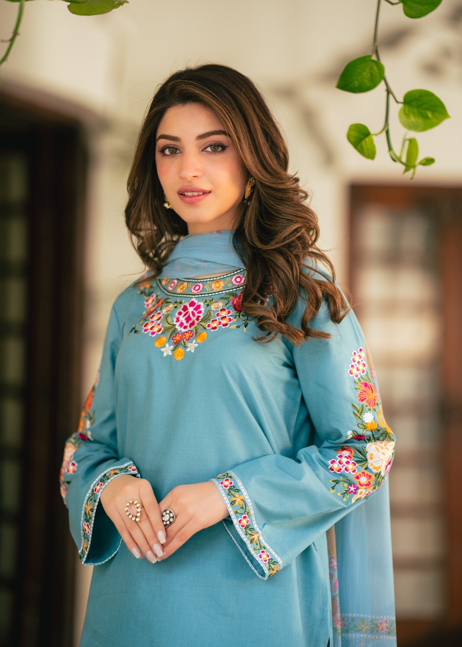 Sahibas By Mirza Ayza Blue