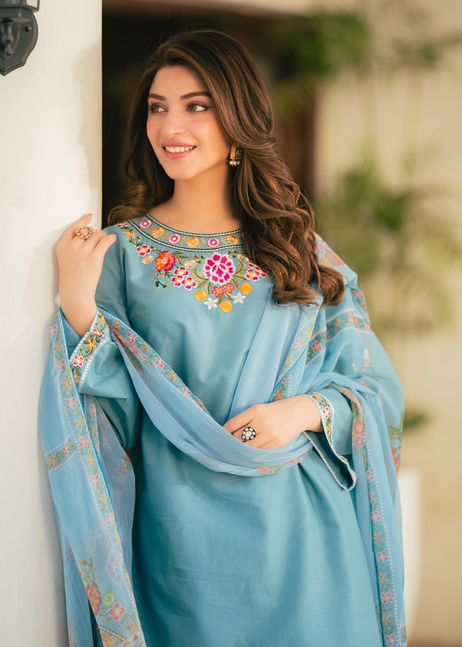 Sahibas By Mirza Ayza Blue