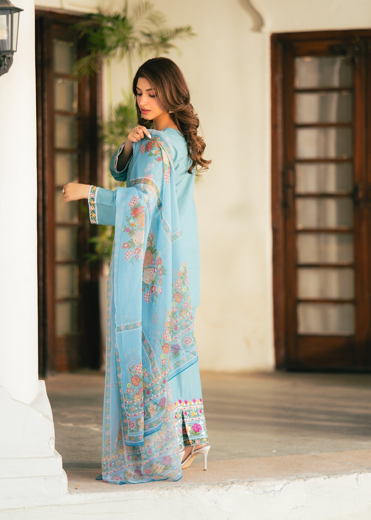 Sahibas By Mirza Ayza Blue