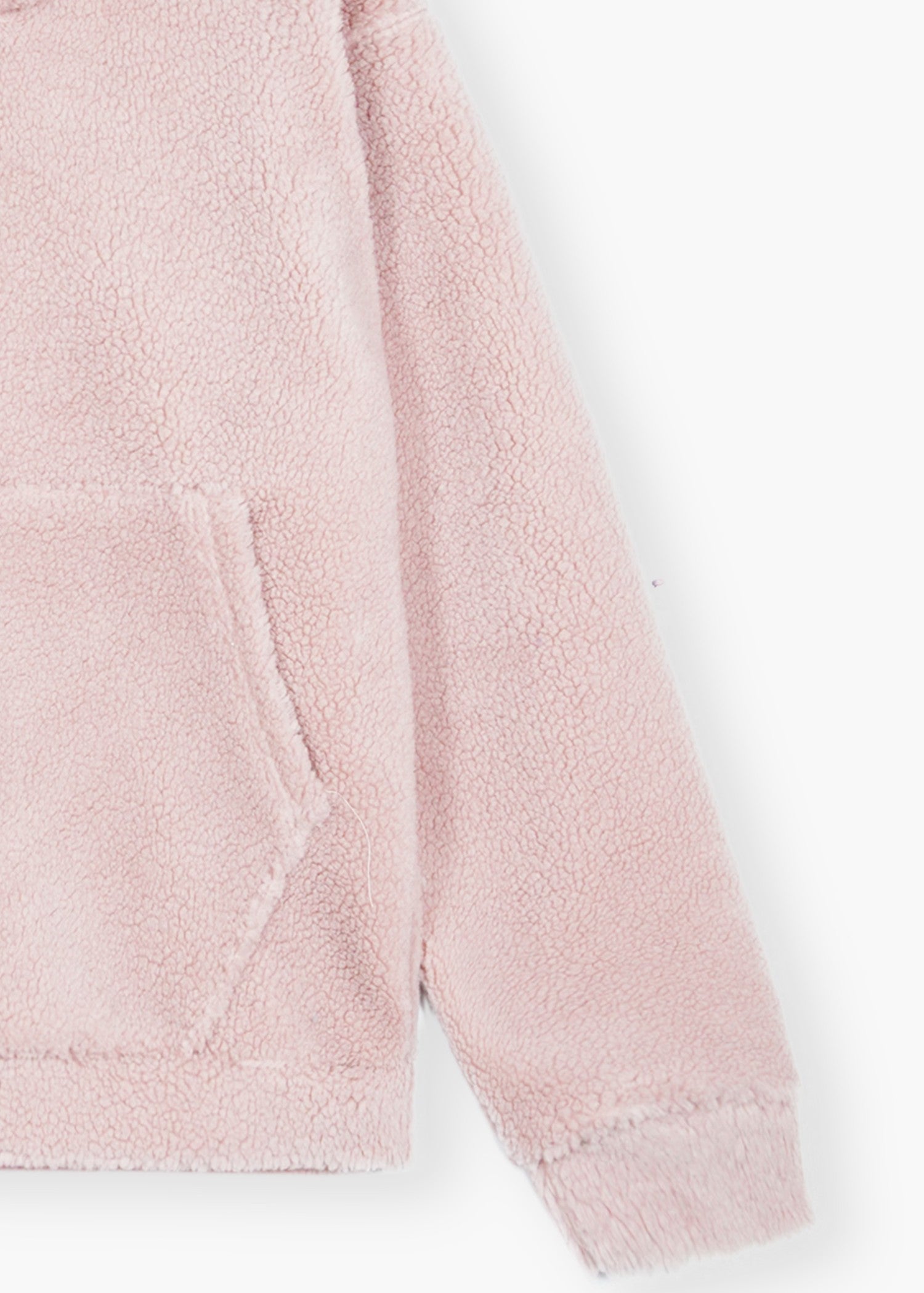 TEA-PINK-TEDDY-FUR-HOODIE-ULTRA-SOFT-COZY-WINTER-WEAR