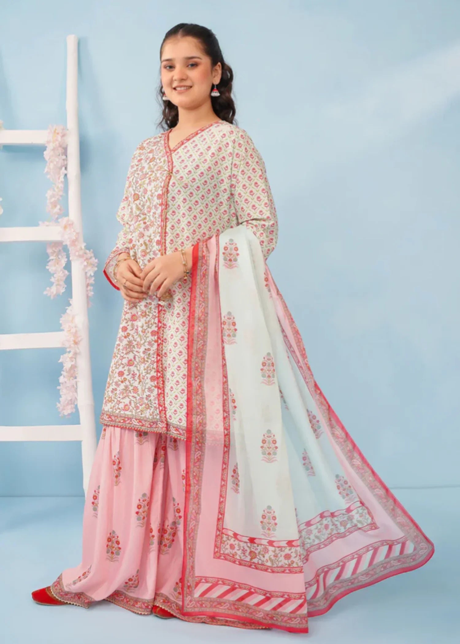 POLY-LAWN-DIGITAL-PRINTED-3-47 Pc Suit Corf