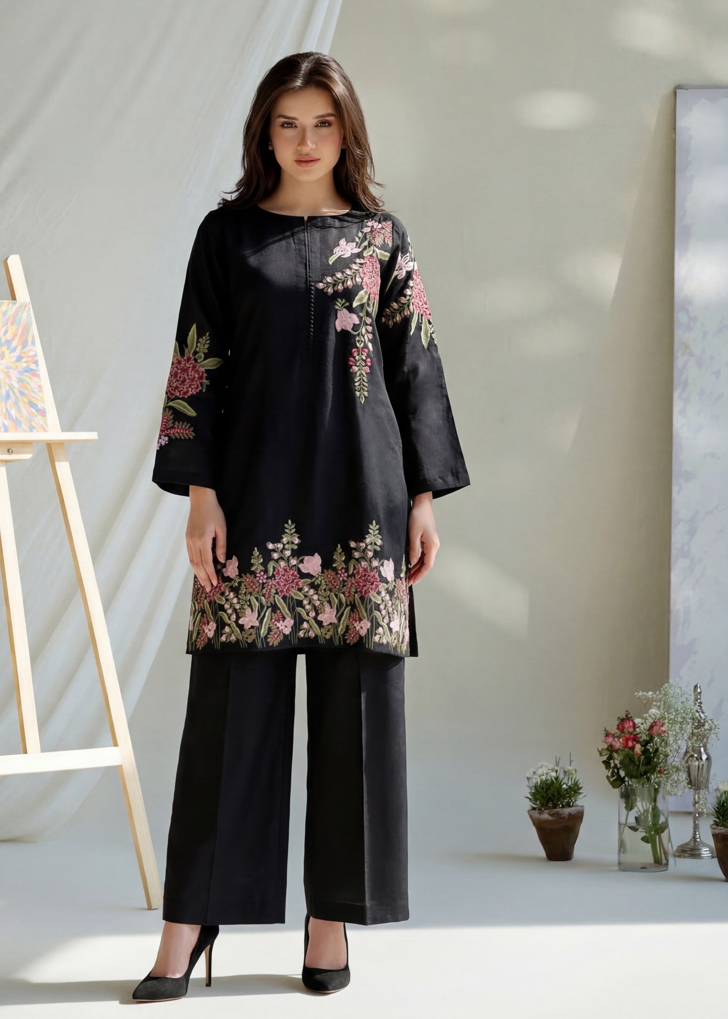 Sahibas By Mirza Orwiya - Black
