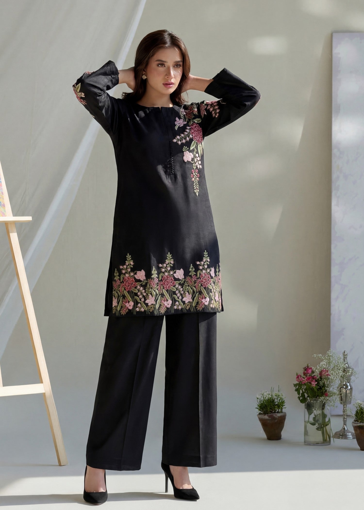 Sahibas By Mirza Orwiya - Black