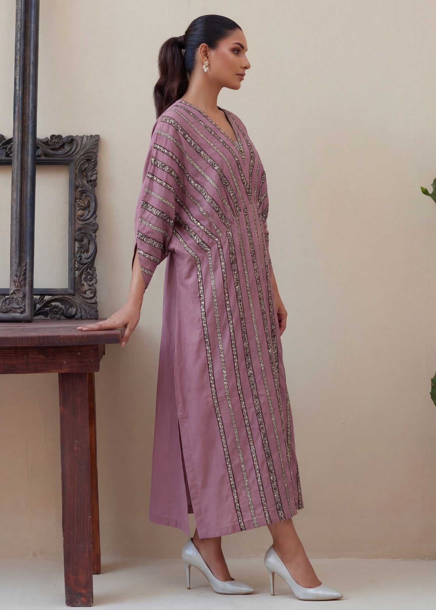Sahibas By Mirza Nouf Pink