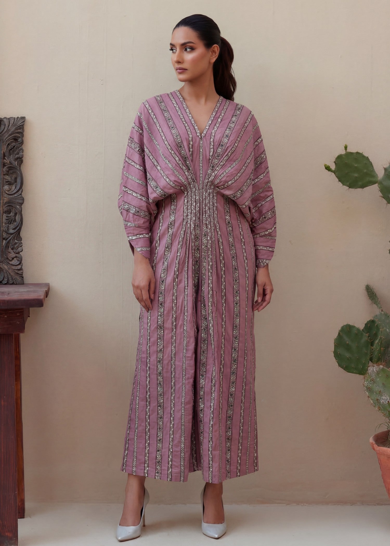 Sahibas By Mirza Nouf Pink