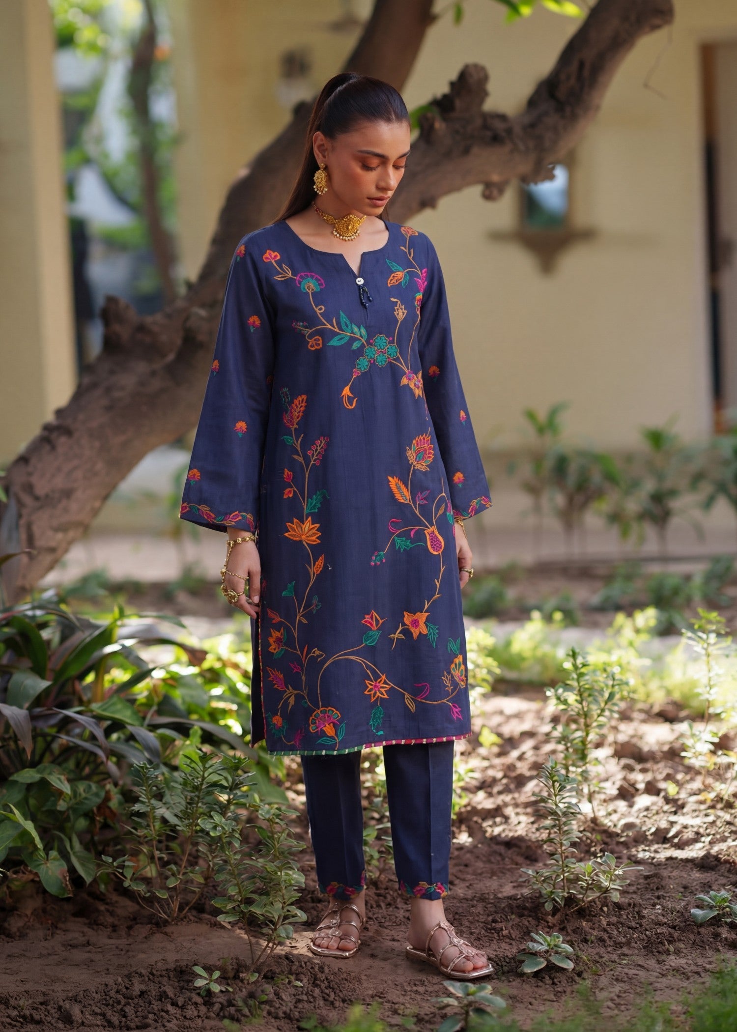 Sahibas By Mirza Aspiration Blue