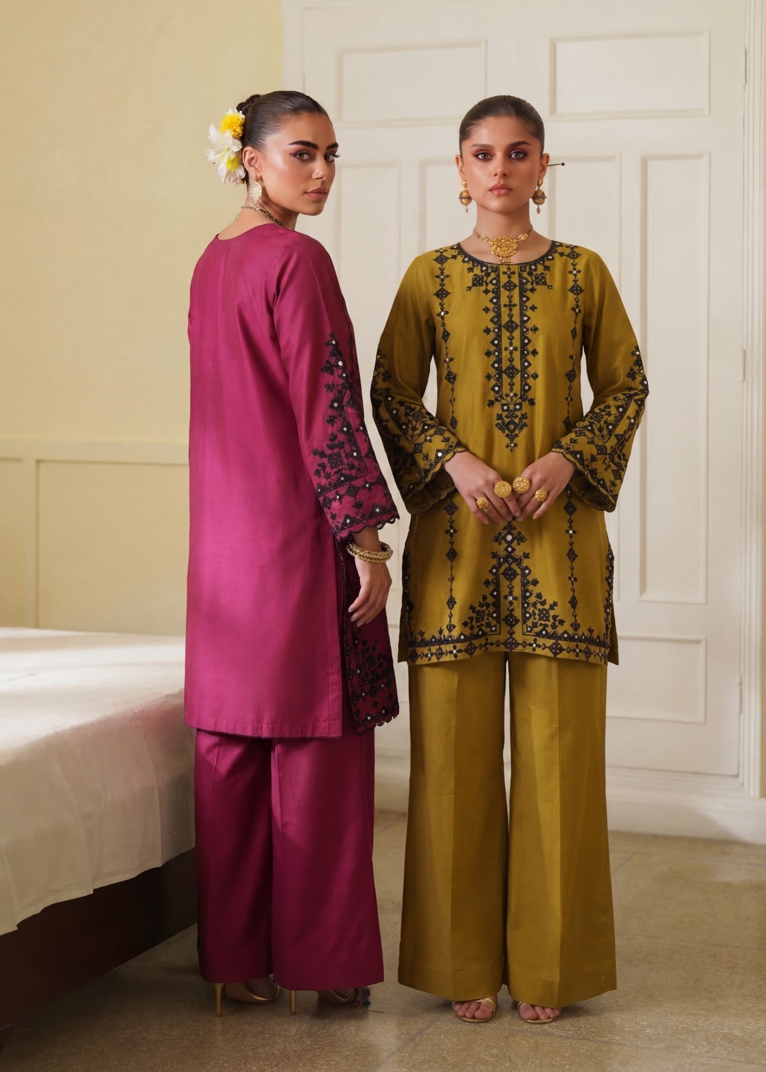 Sahibas By Mirza Jemina Maroon