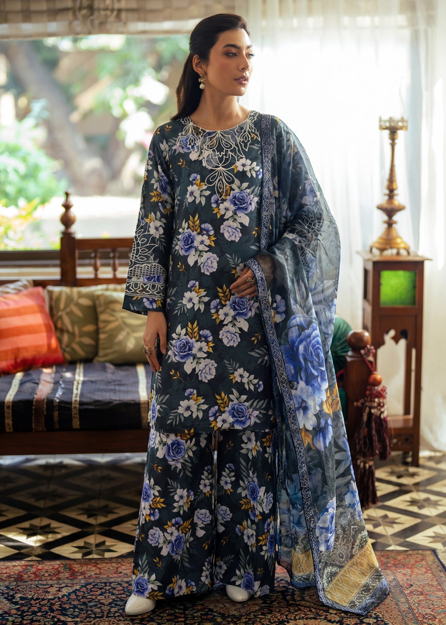 Sahibas By Mirza Nysa Blue