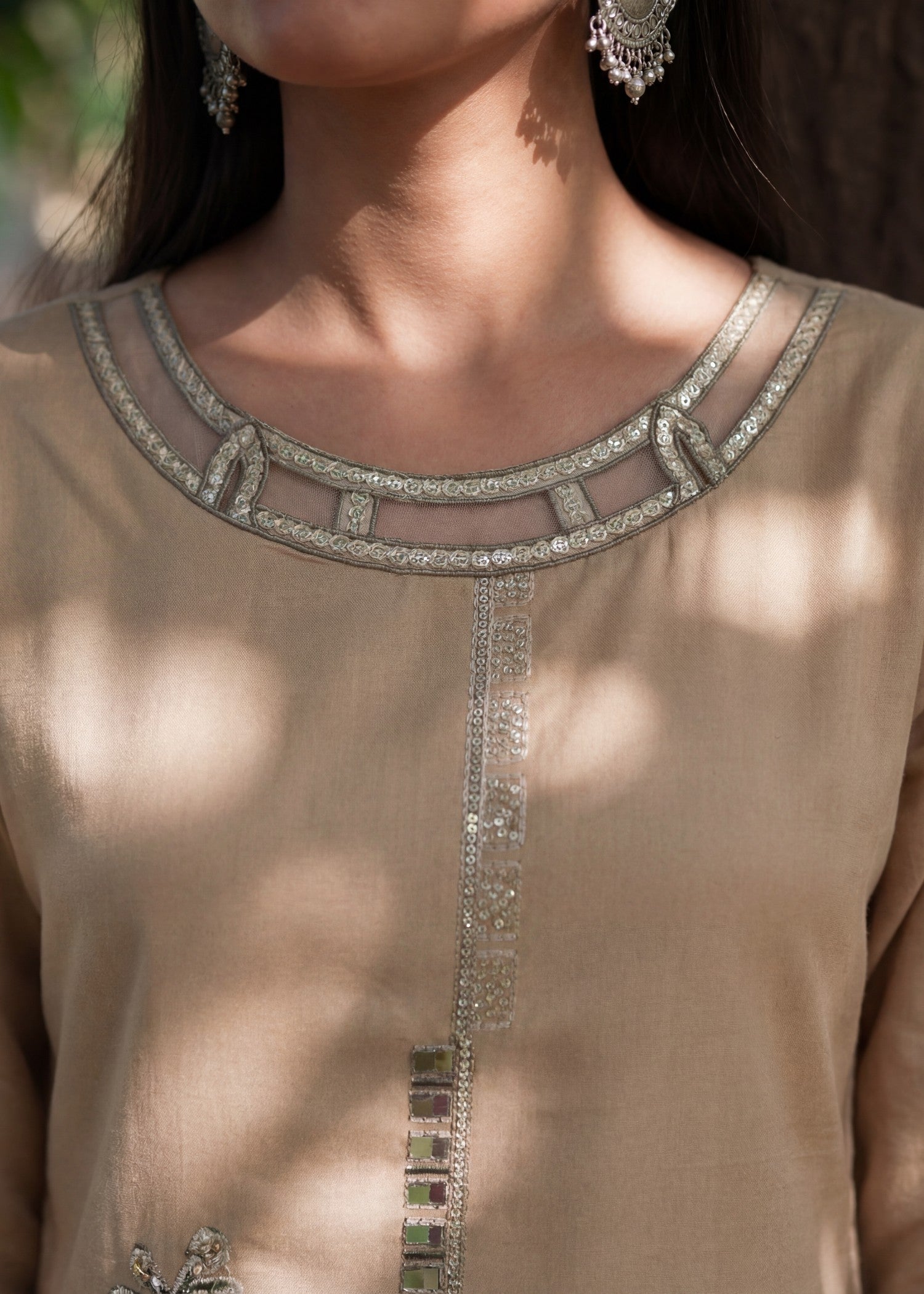 Sahibas By Mirza Seemab - Beige