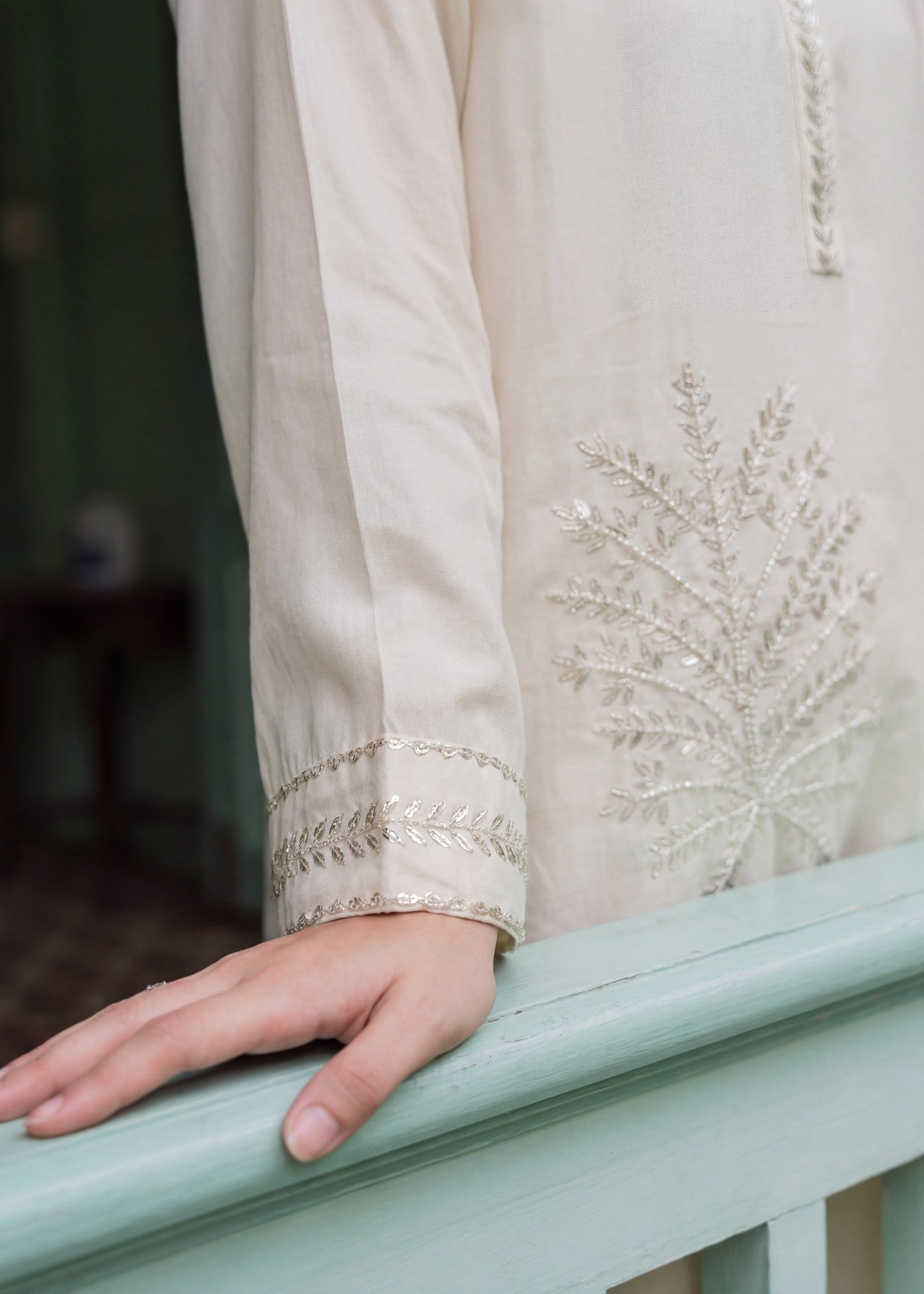 Sahibas By Mirza Reham Off - White