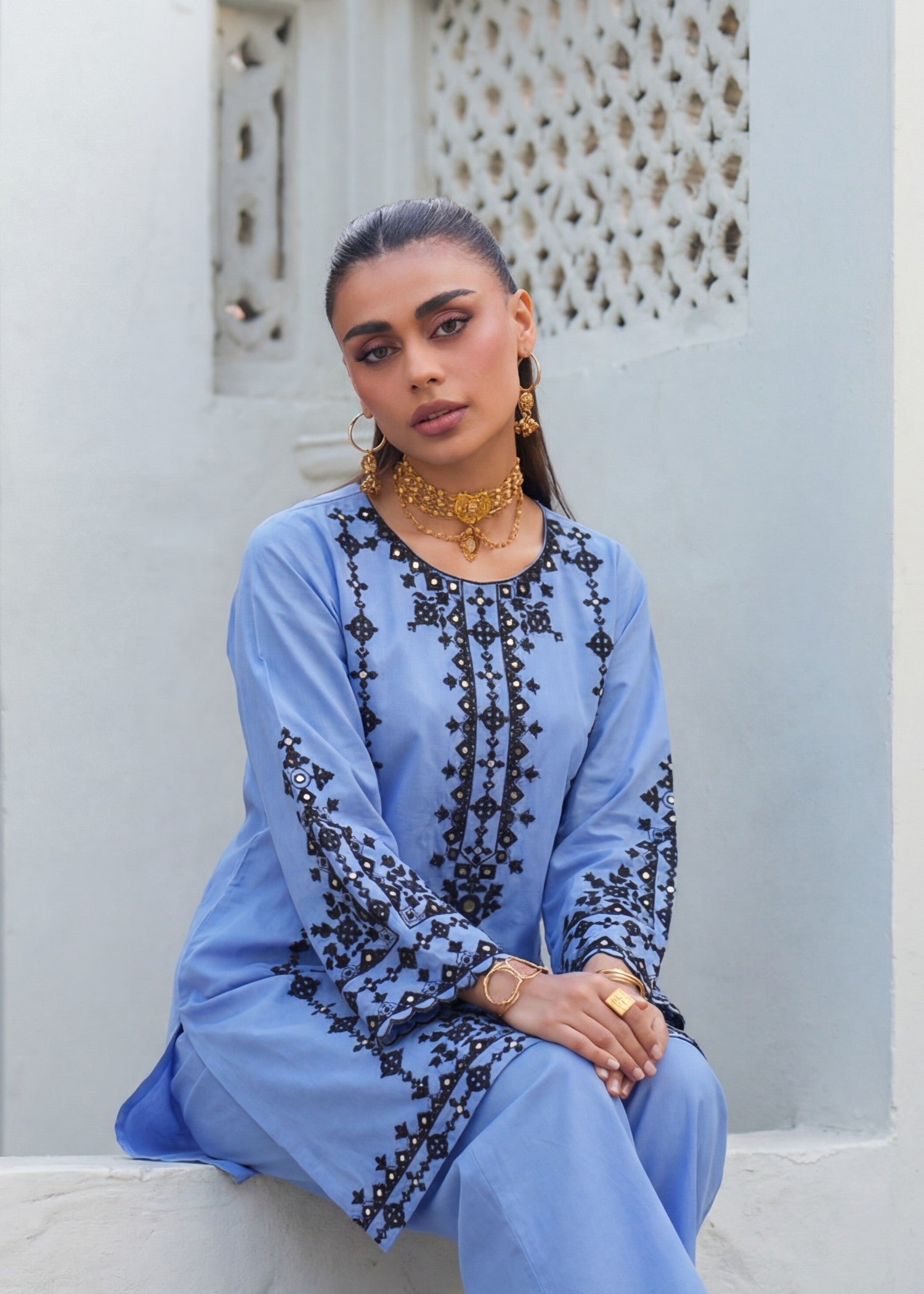 Sahibas By Mirza Jemina Blue