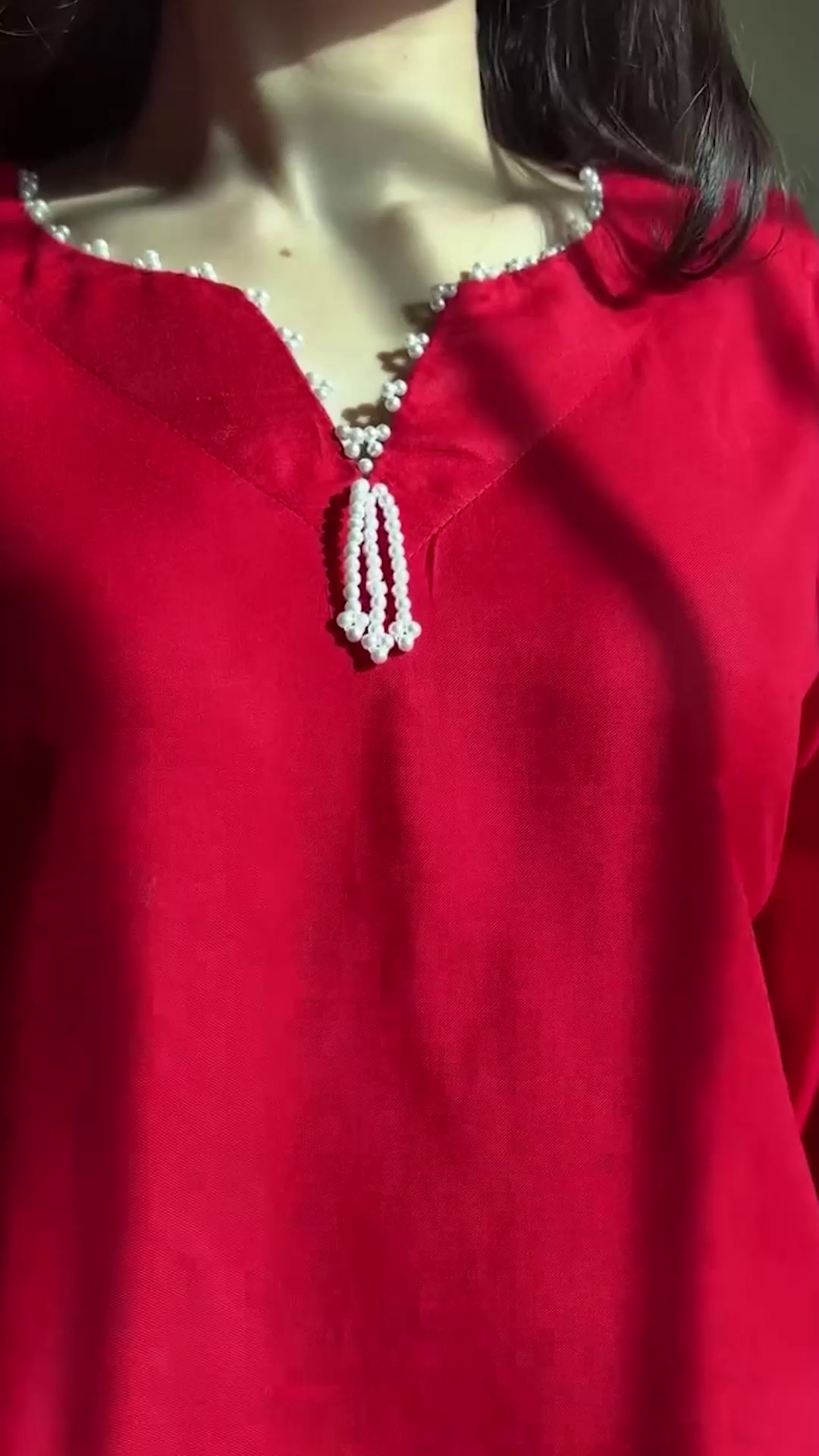 Tehzeeb Libas RED ROSE