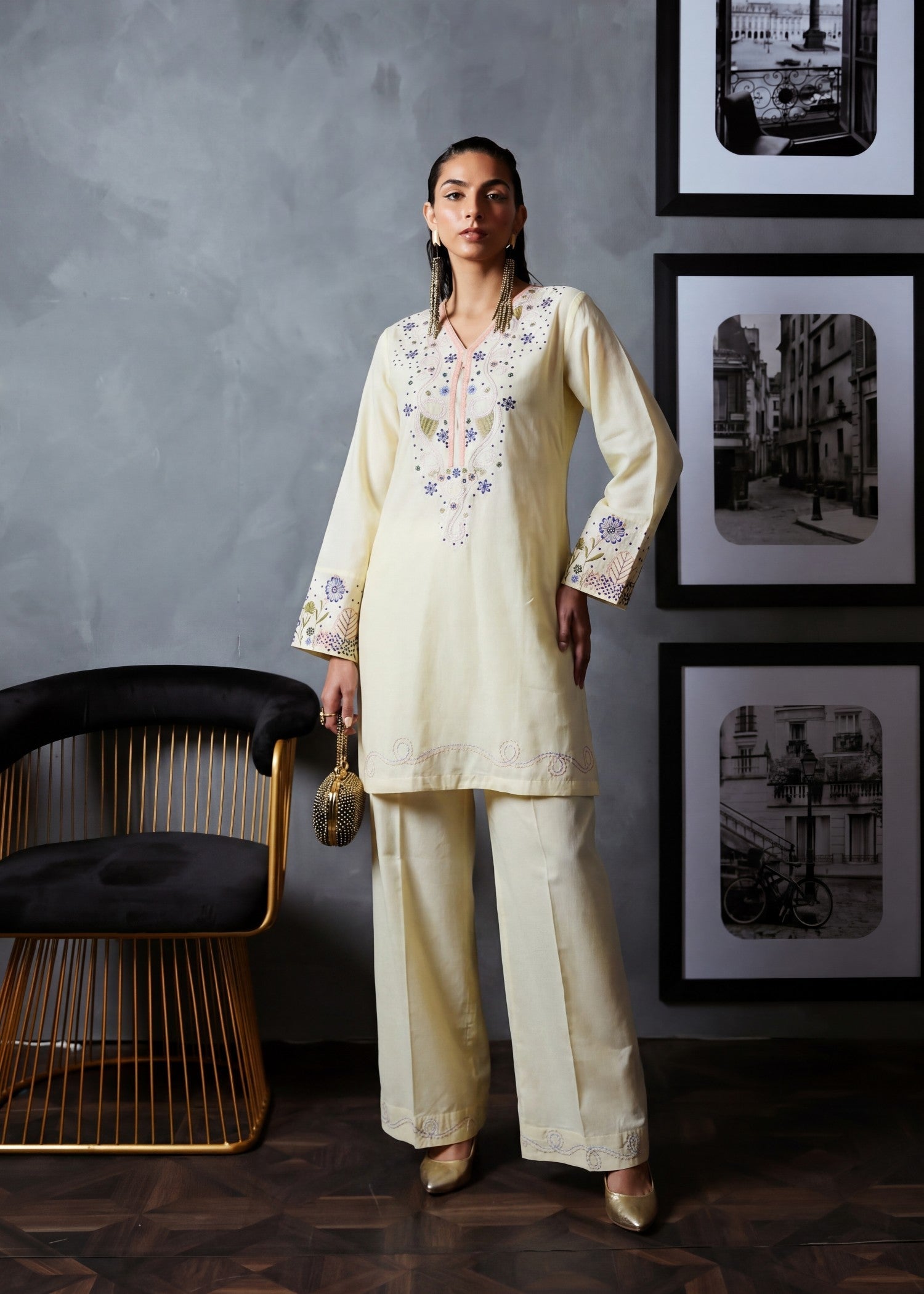 Sahibas By Mirza Majesty Off white
