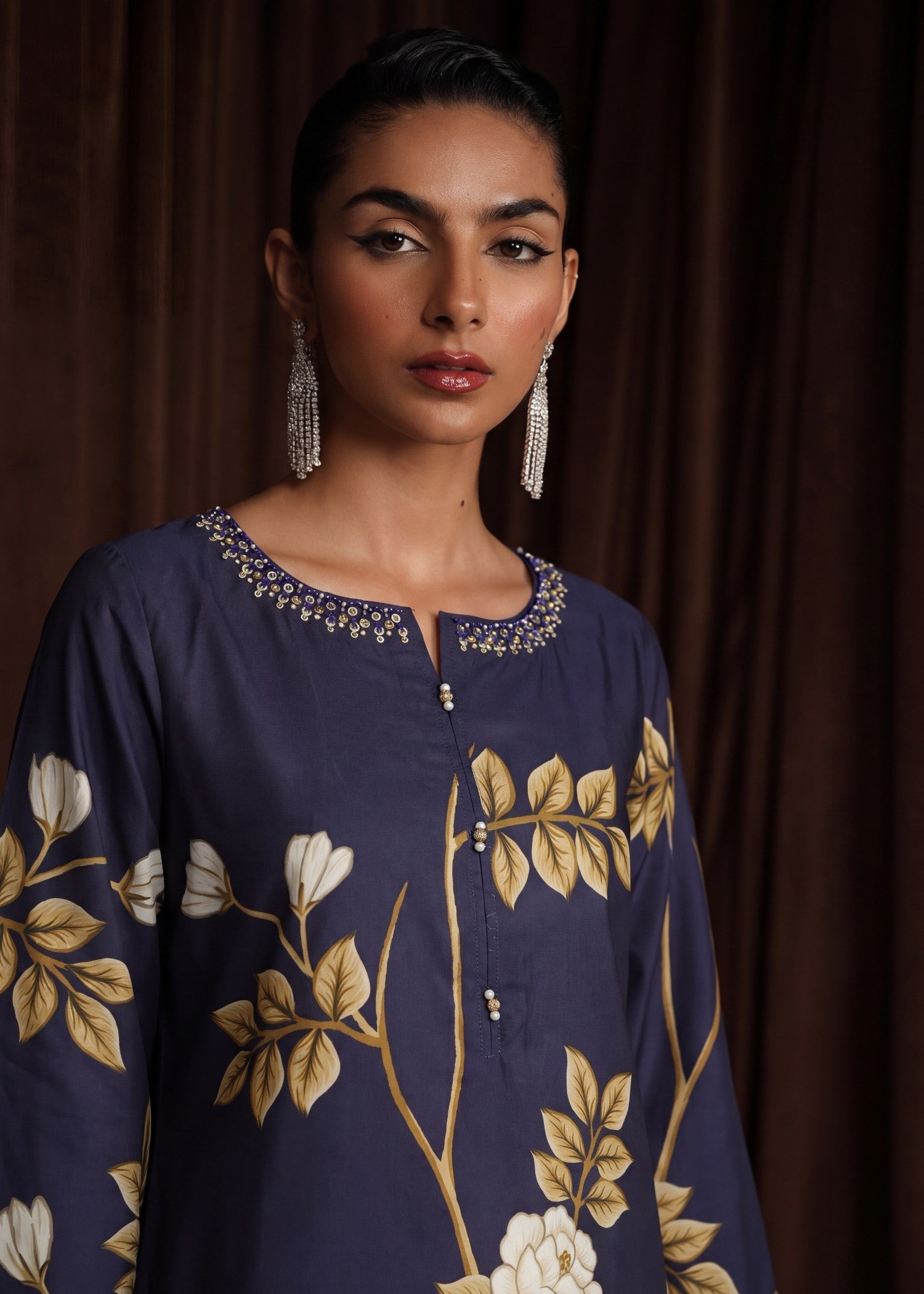 Sahibas By Mirza Taliya Navy