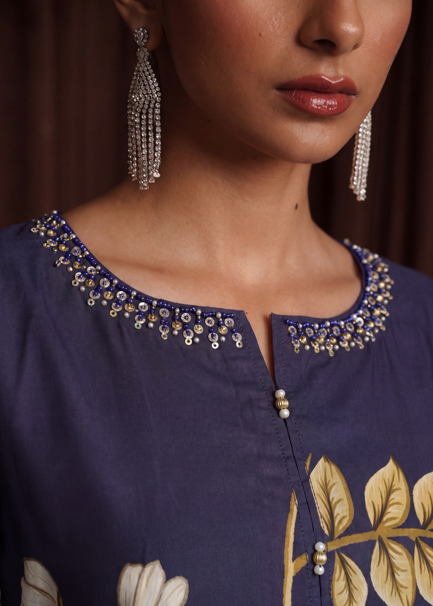 Sahibas By Mirza Taliya Navy