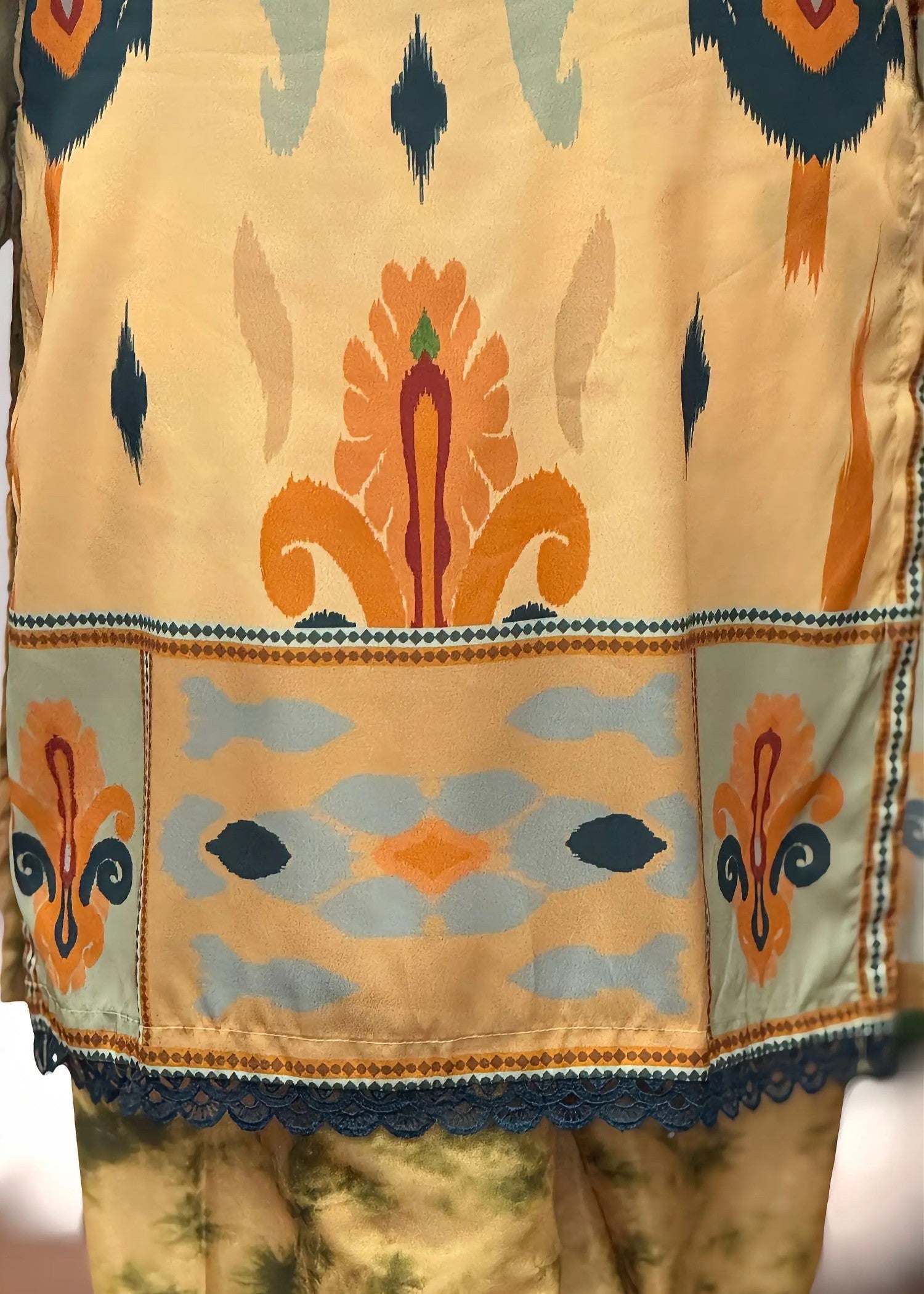 Tehzeeb Libas MINSA EMBROIDERED 2PC