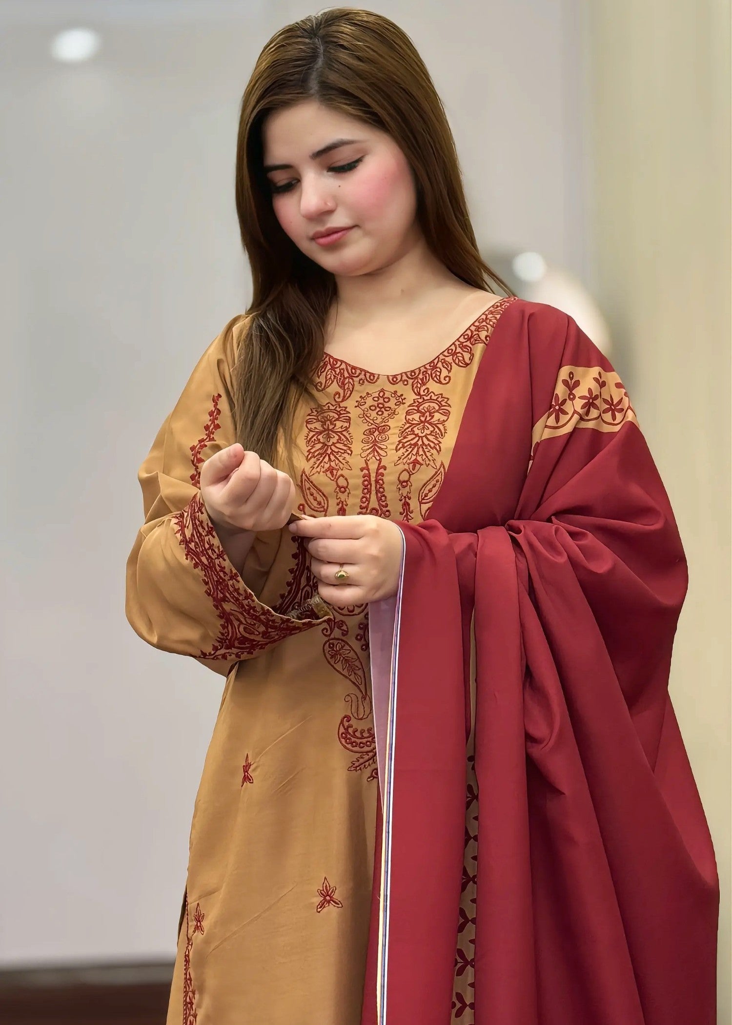 Tehzeeb Libas ZOYAA EMB 3PC