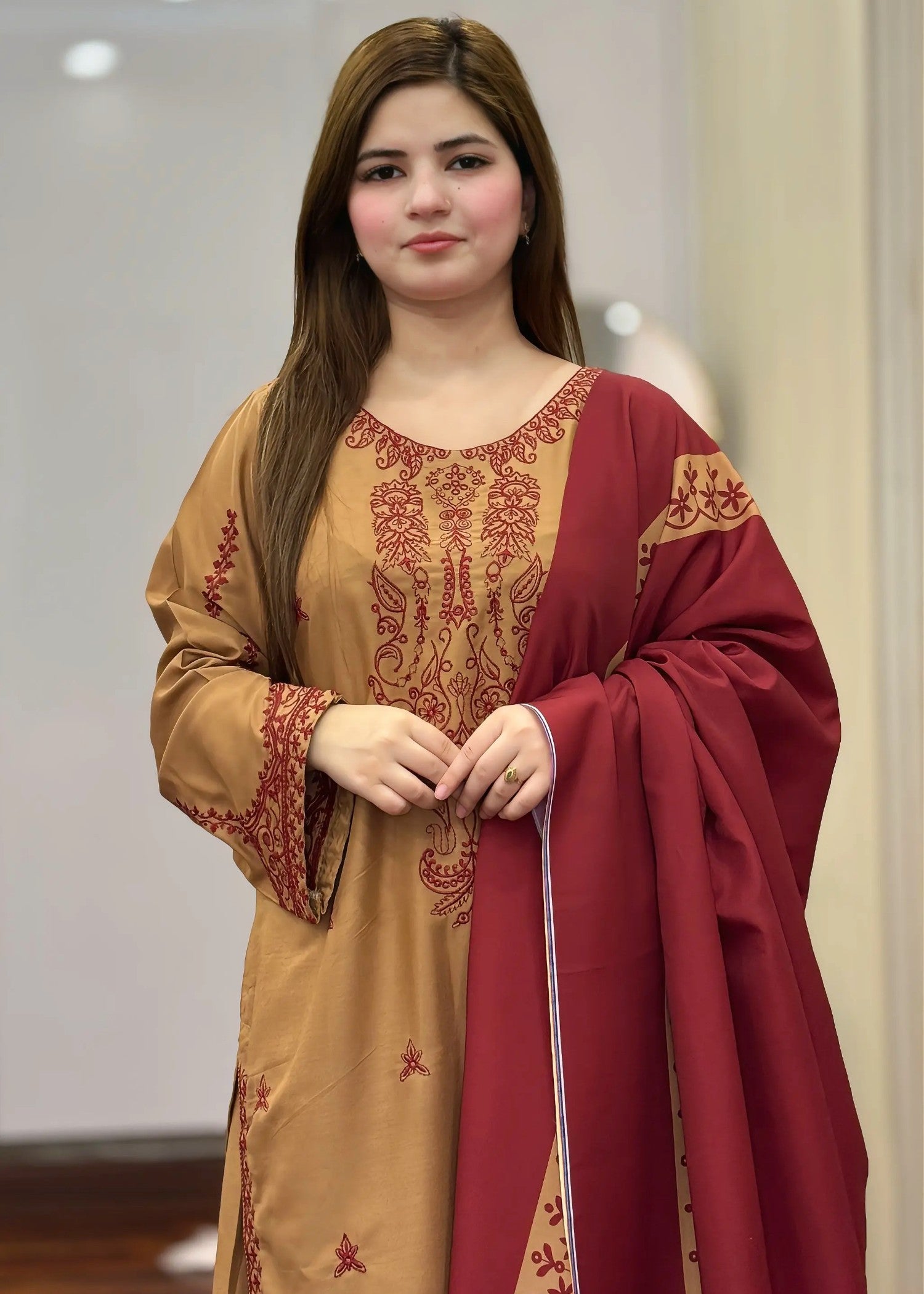 Tehzeeb Libas ZOYAA EMB 3PC