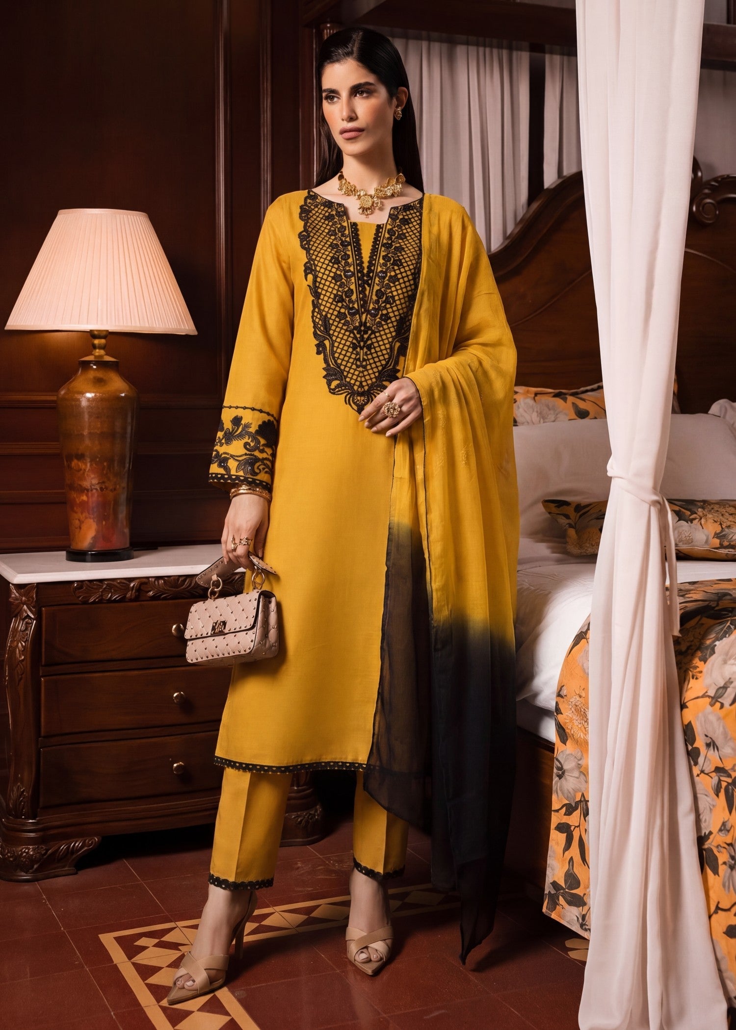 Sahibas By Mirza Abeera Mustard