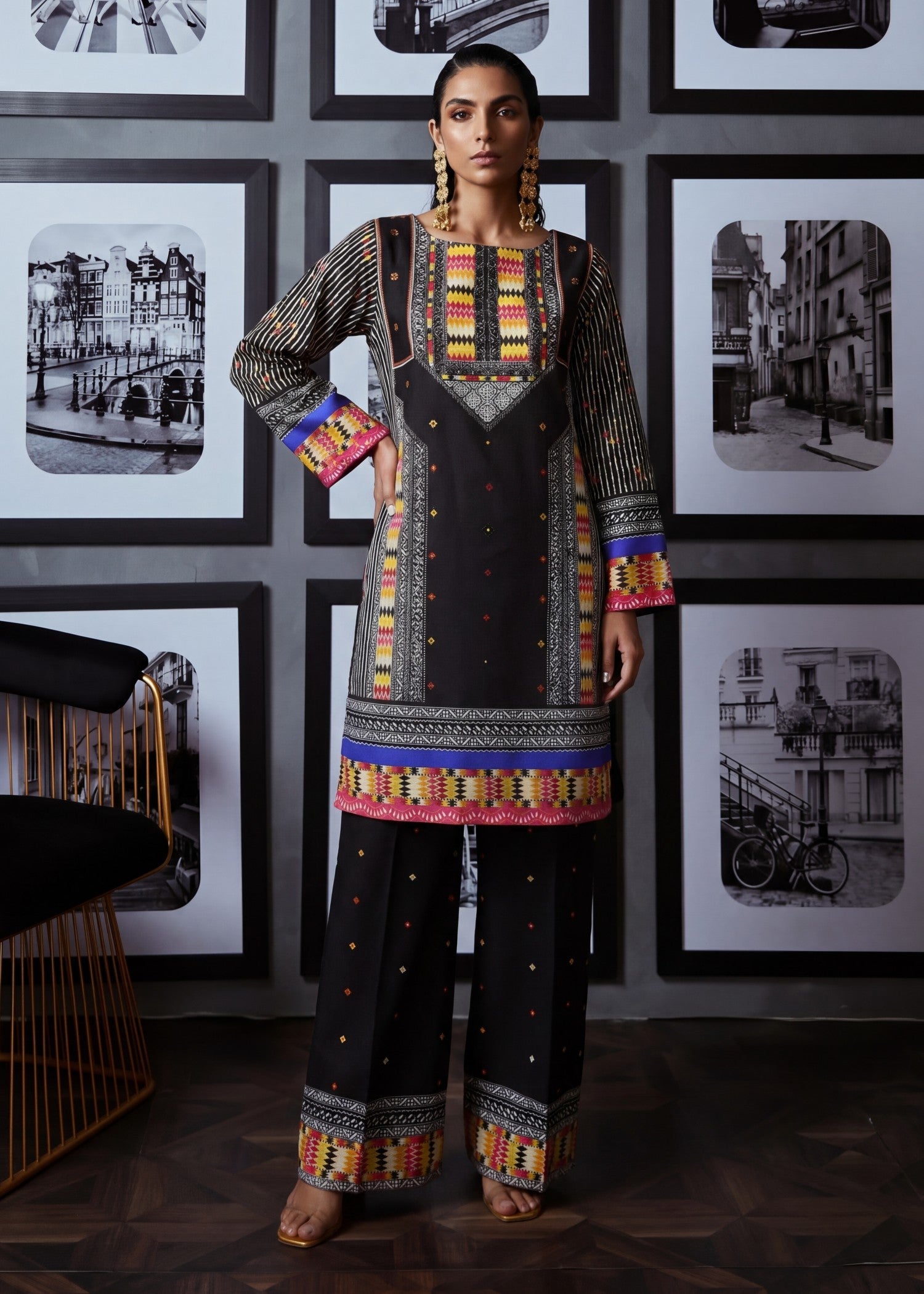 Sahibas By Mirza Narmeen - Black