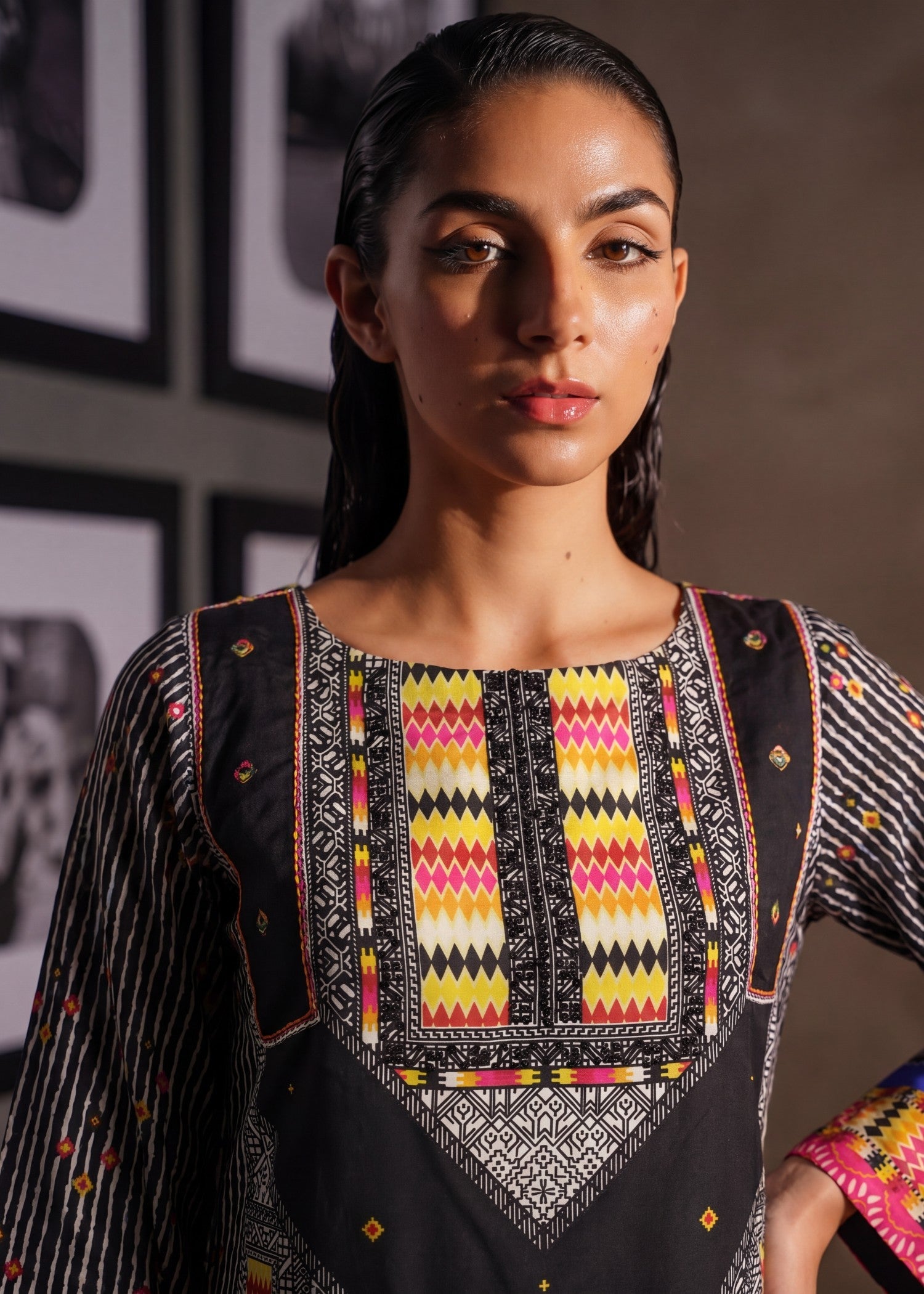 Sahibas By Mirza Narmeen - Black