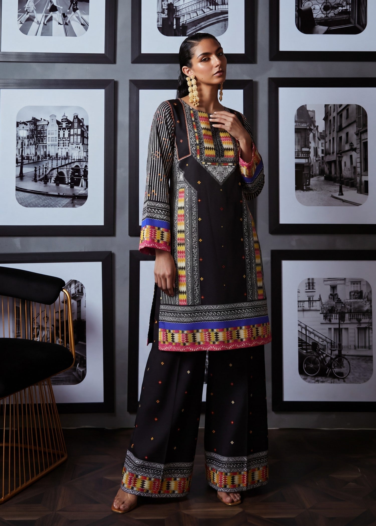 Sahibas By Mirza Narmeen - Black