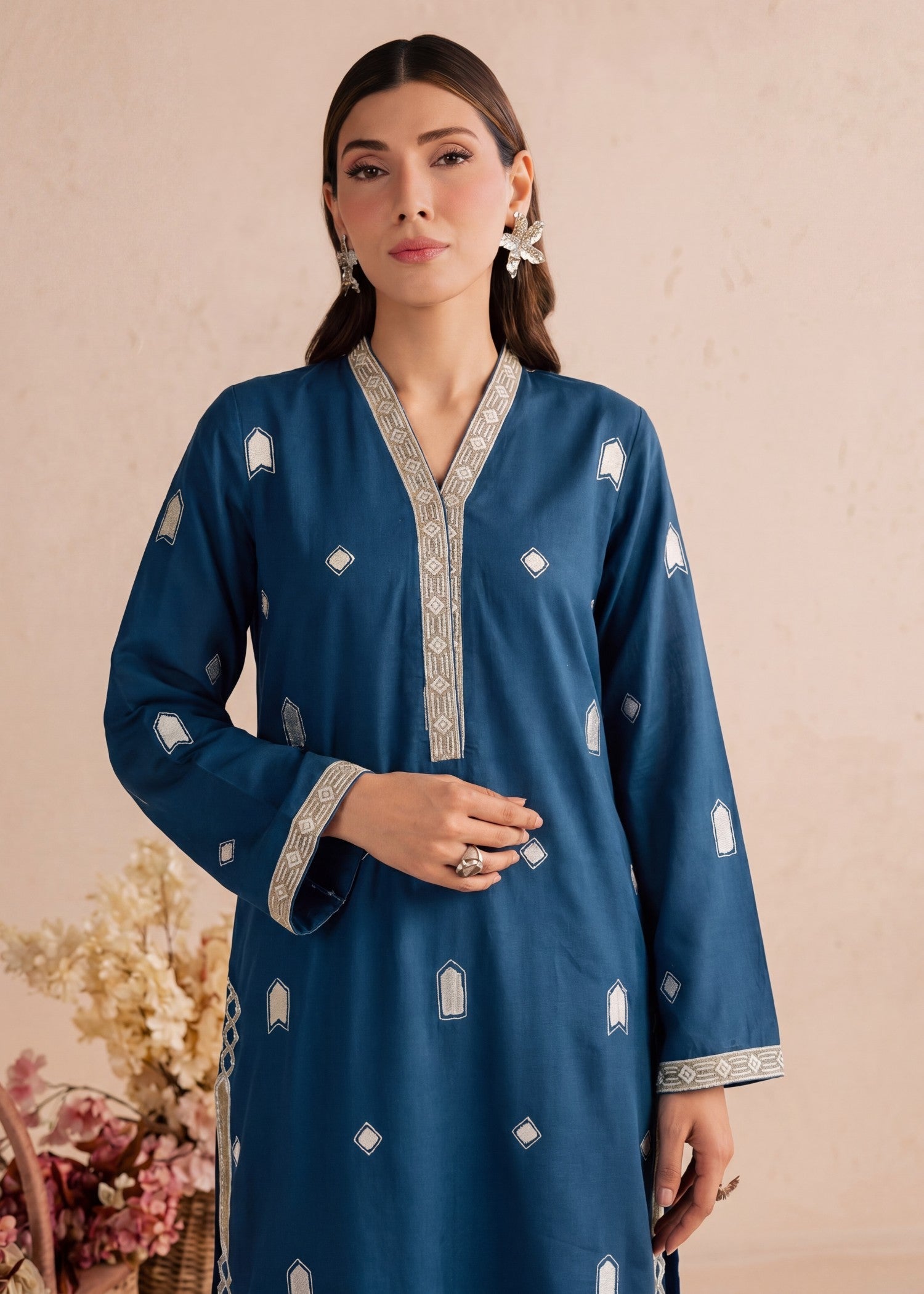 Sahibas By Mirza Aneza Blue