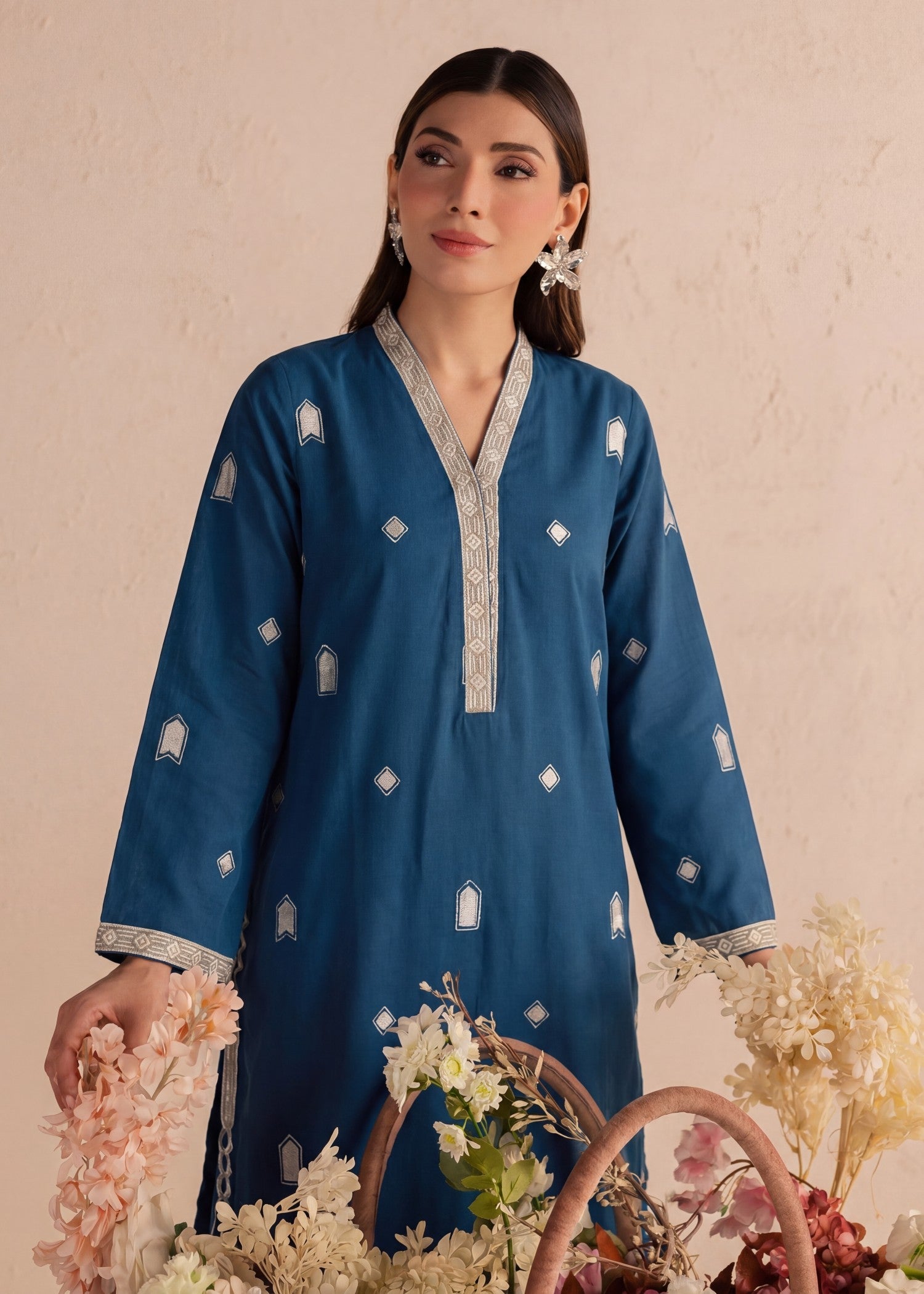 Sahibas By Mirza Aneza Blue