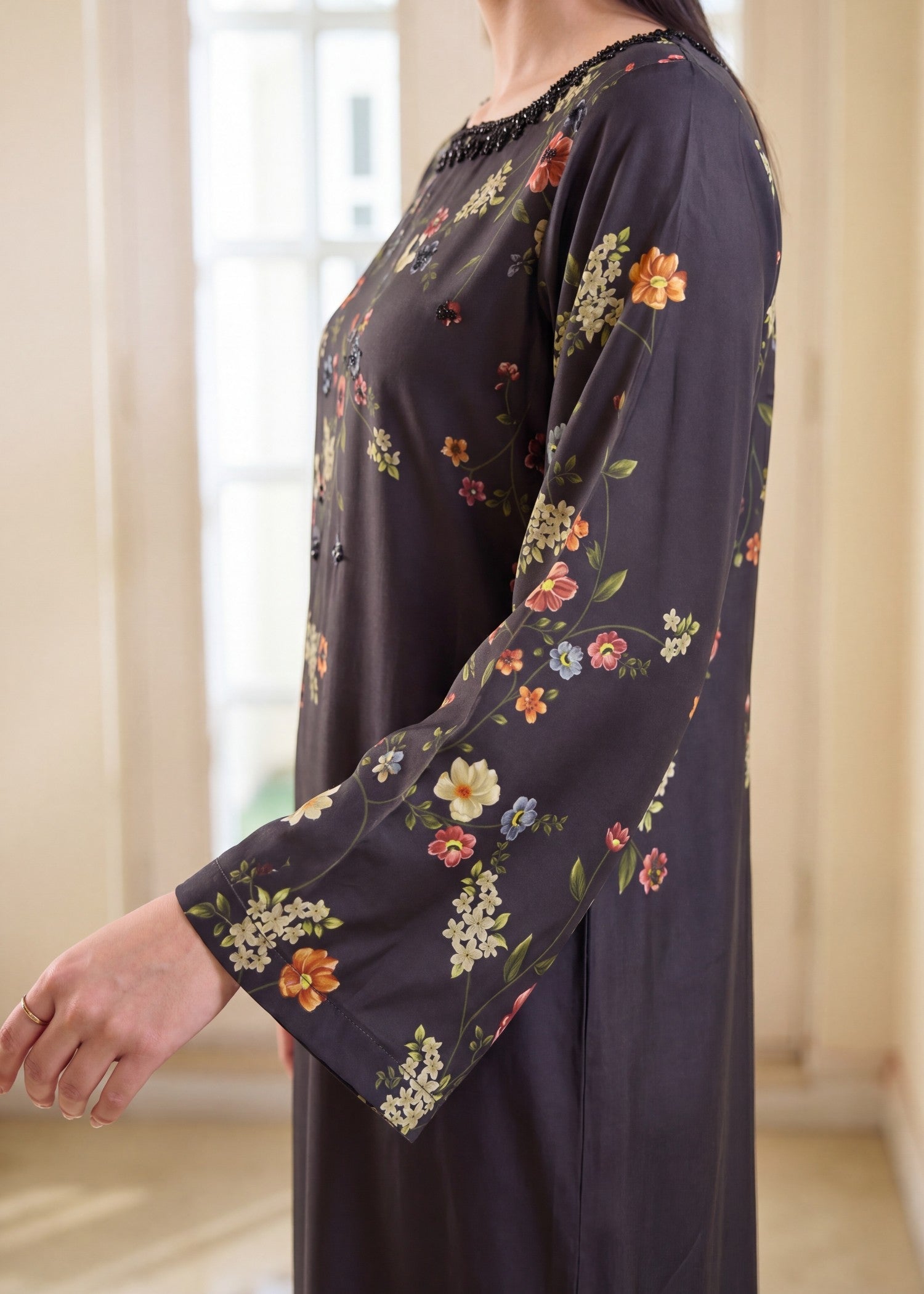 Sahibas By Mirza Veil Black