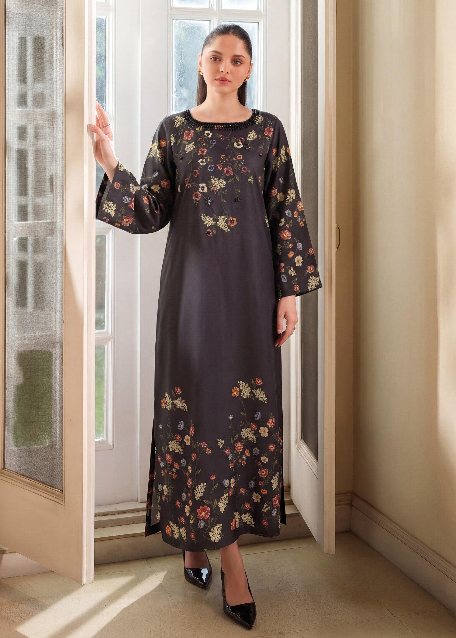 Sahibas By Mirza Veil Black