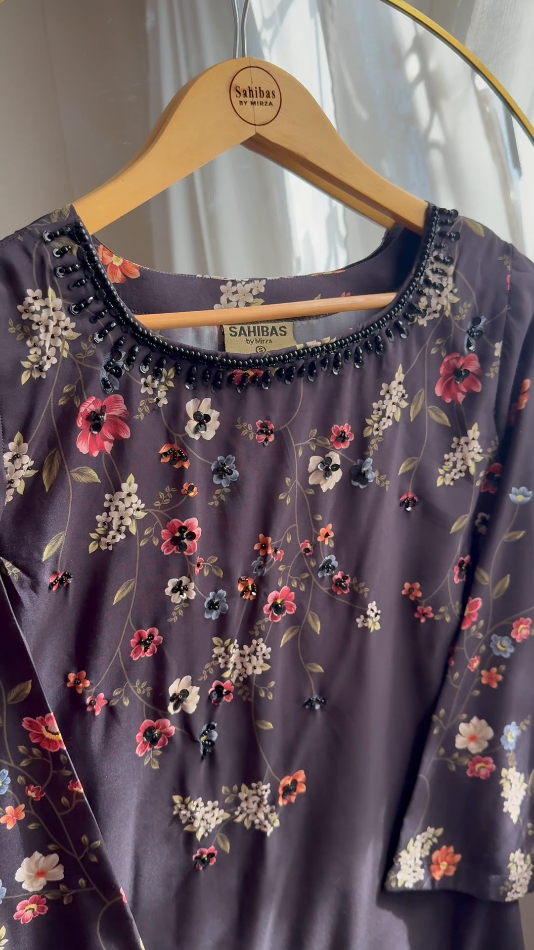 Sahibas By Mirza Veil Black