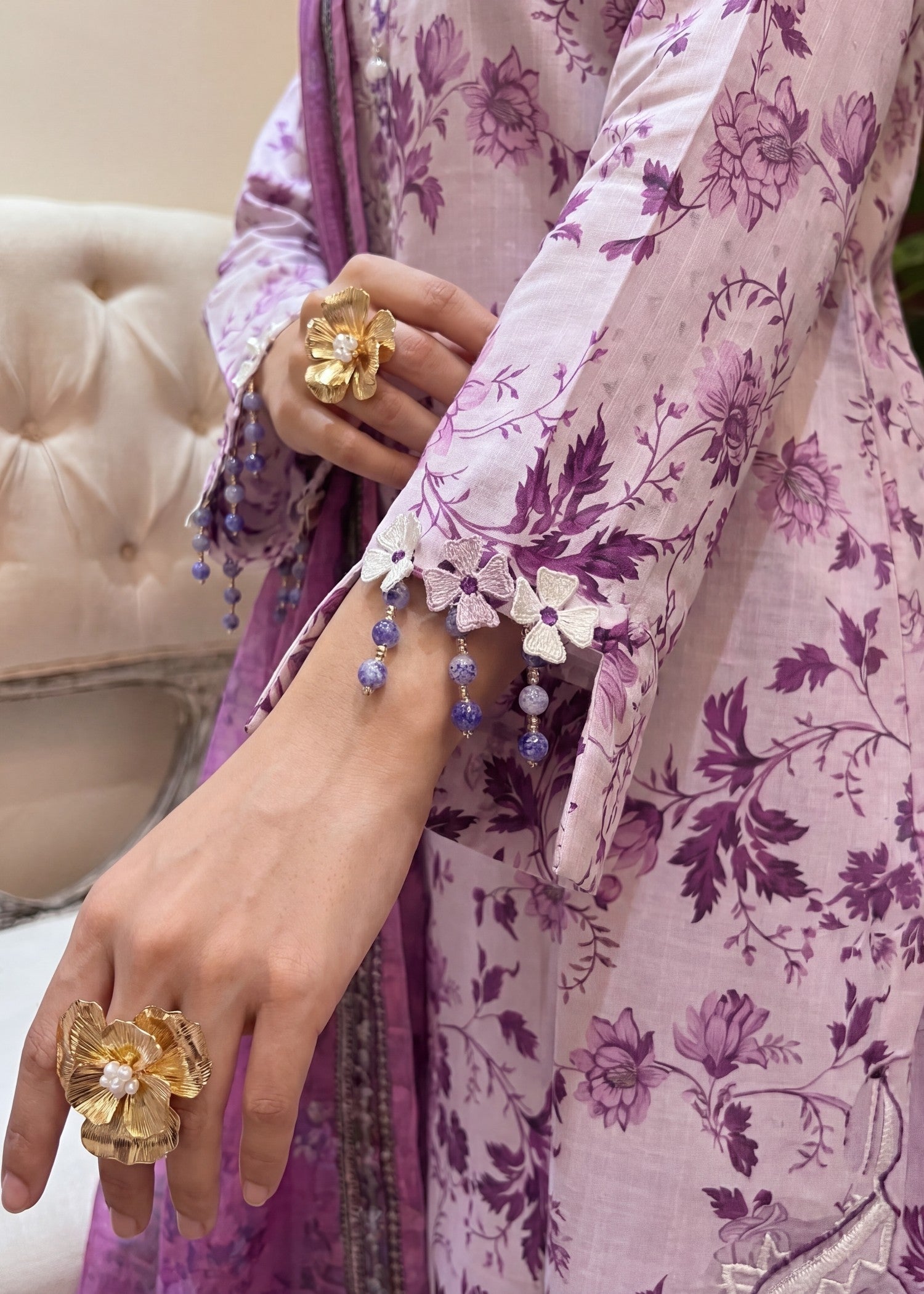 Sahibas By Mirza Phool - Purple
