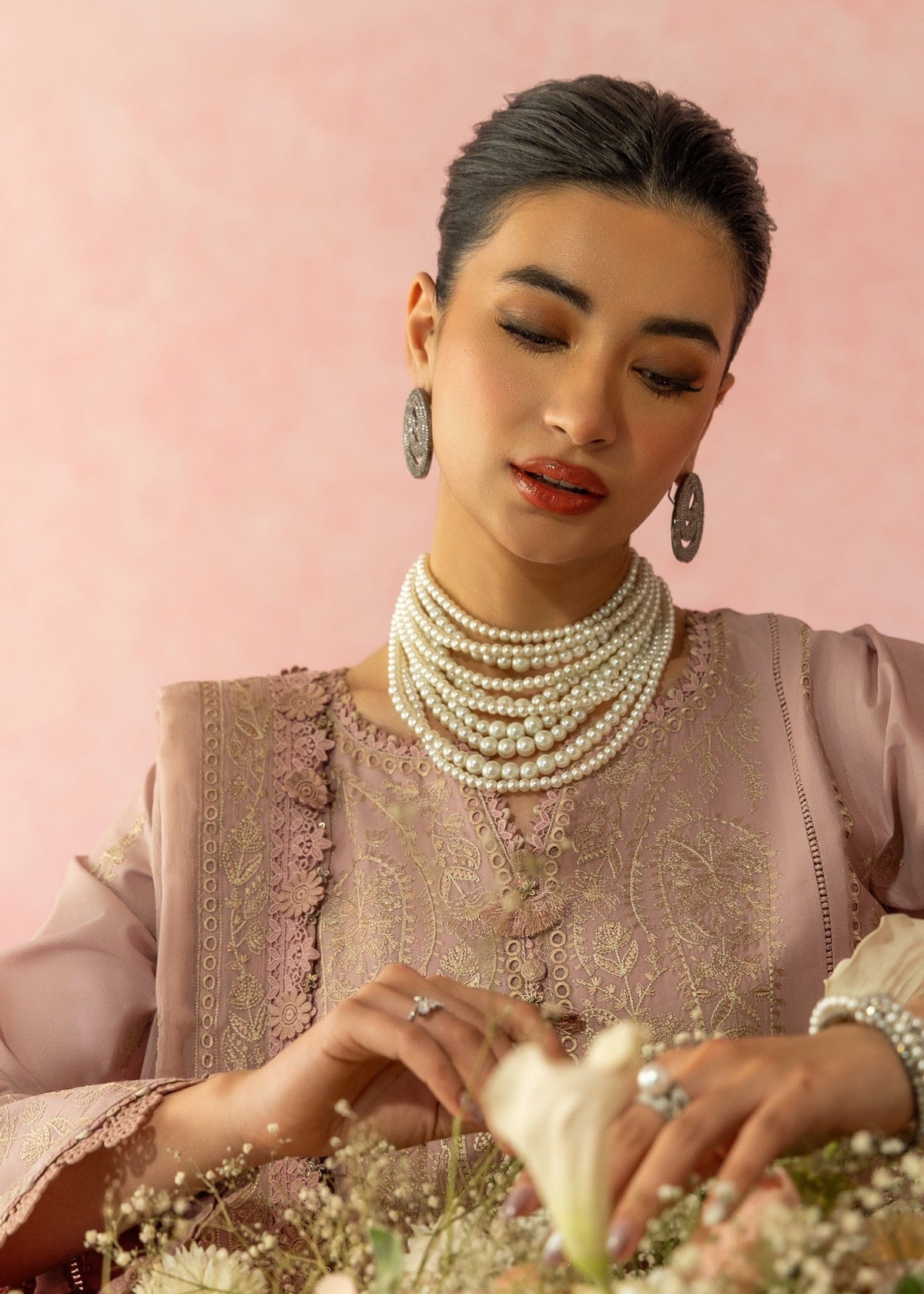 AJULW-11-3 - Embroidered Lawn Stitched Pcs