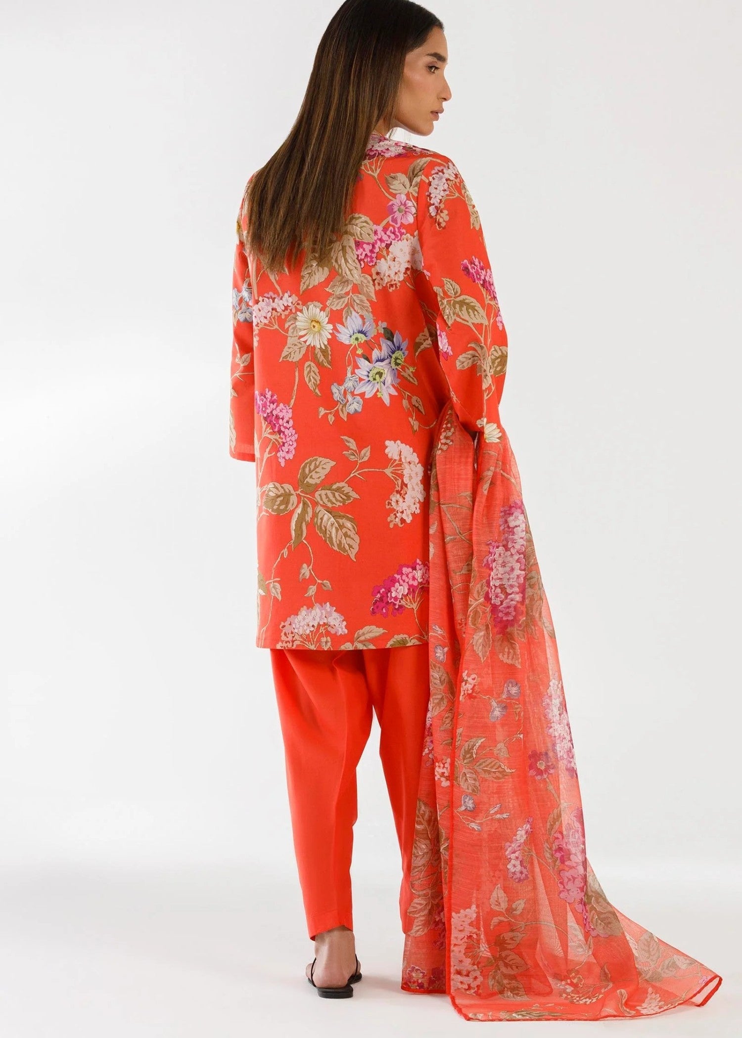 Stitched Printed Lawn Suit - SS26MHY102AP3