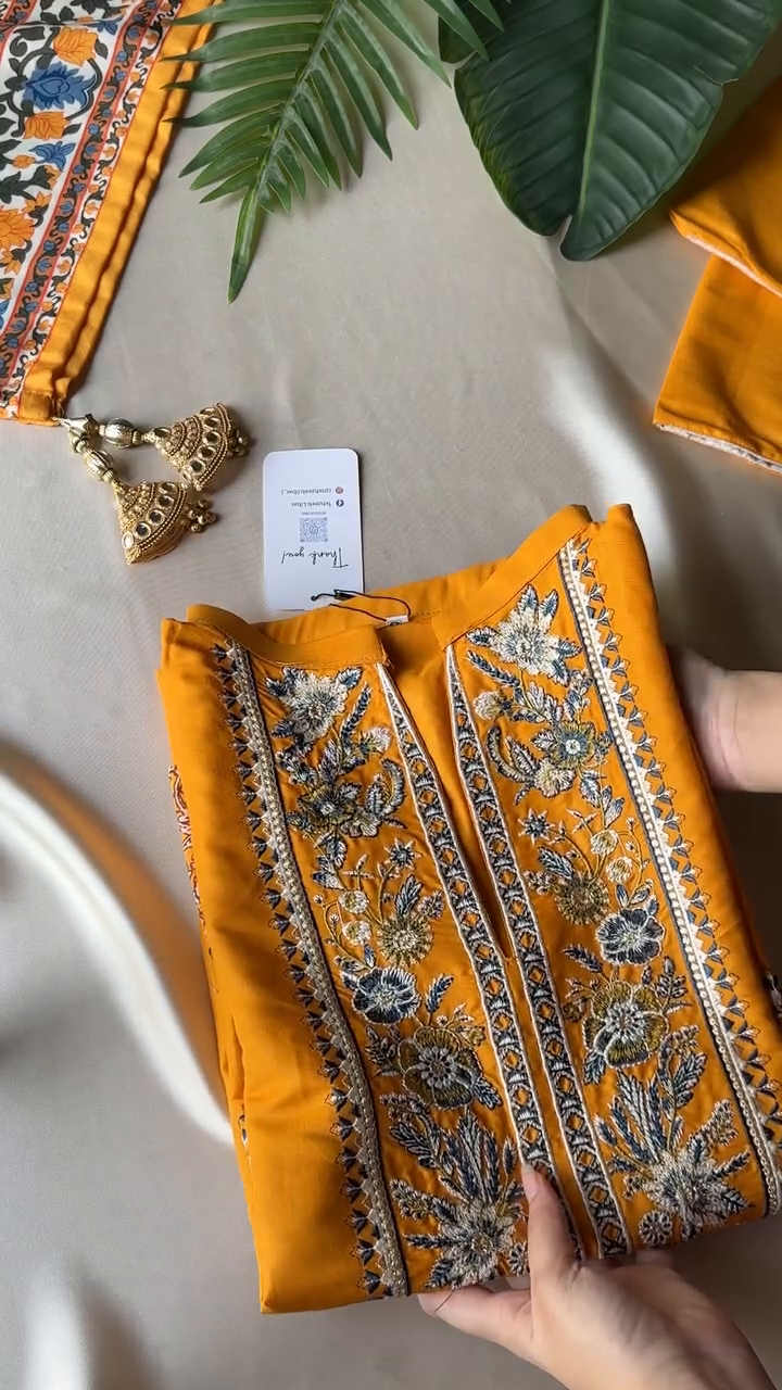 Tehzeeb Libas HAZEL EMBROIDERED 3PC