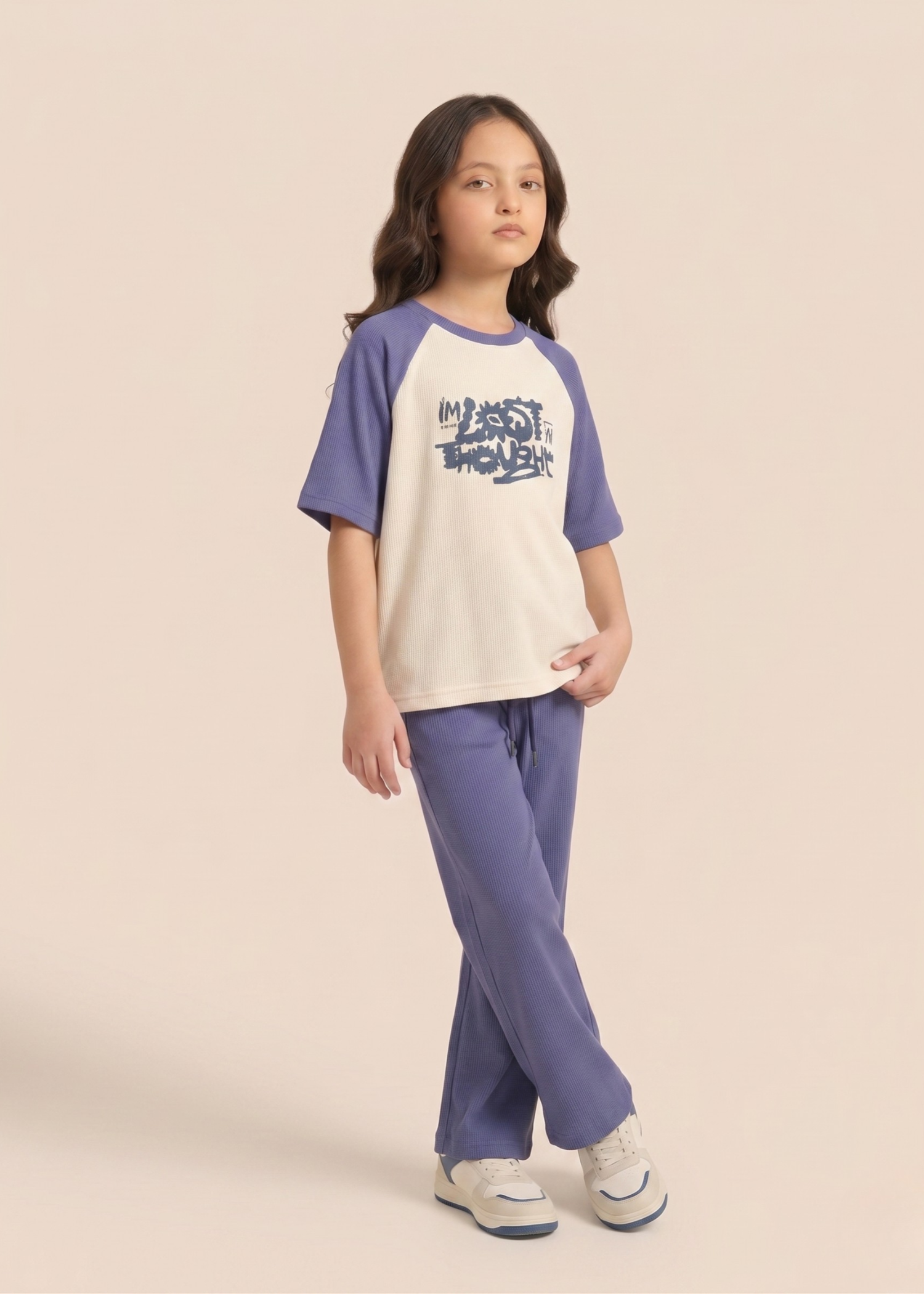PREMIUM-GIRLS-RIBBED-KNIT-SUMMER-CO-ORD-OVERSIZED-GRAPHIC-SHIRT-WITH-STRAIGHT-WIDE-LEG-TROUSERS