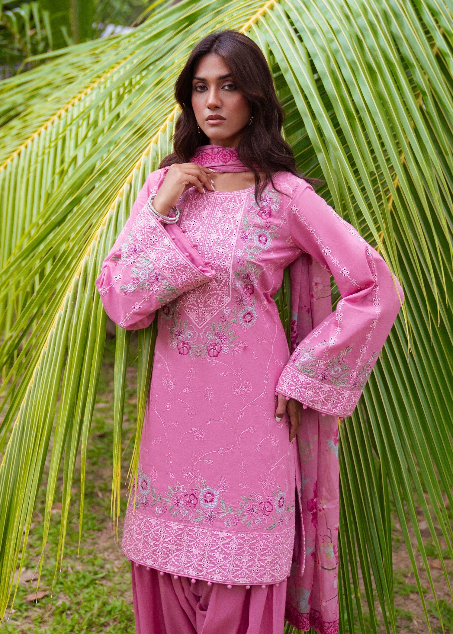 PINK-EMBROIDERED-COTTON-KURTA-SET-WITH-SHALWAR-AND-DUPATTA