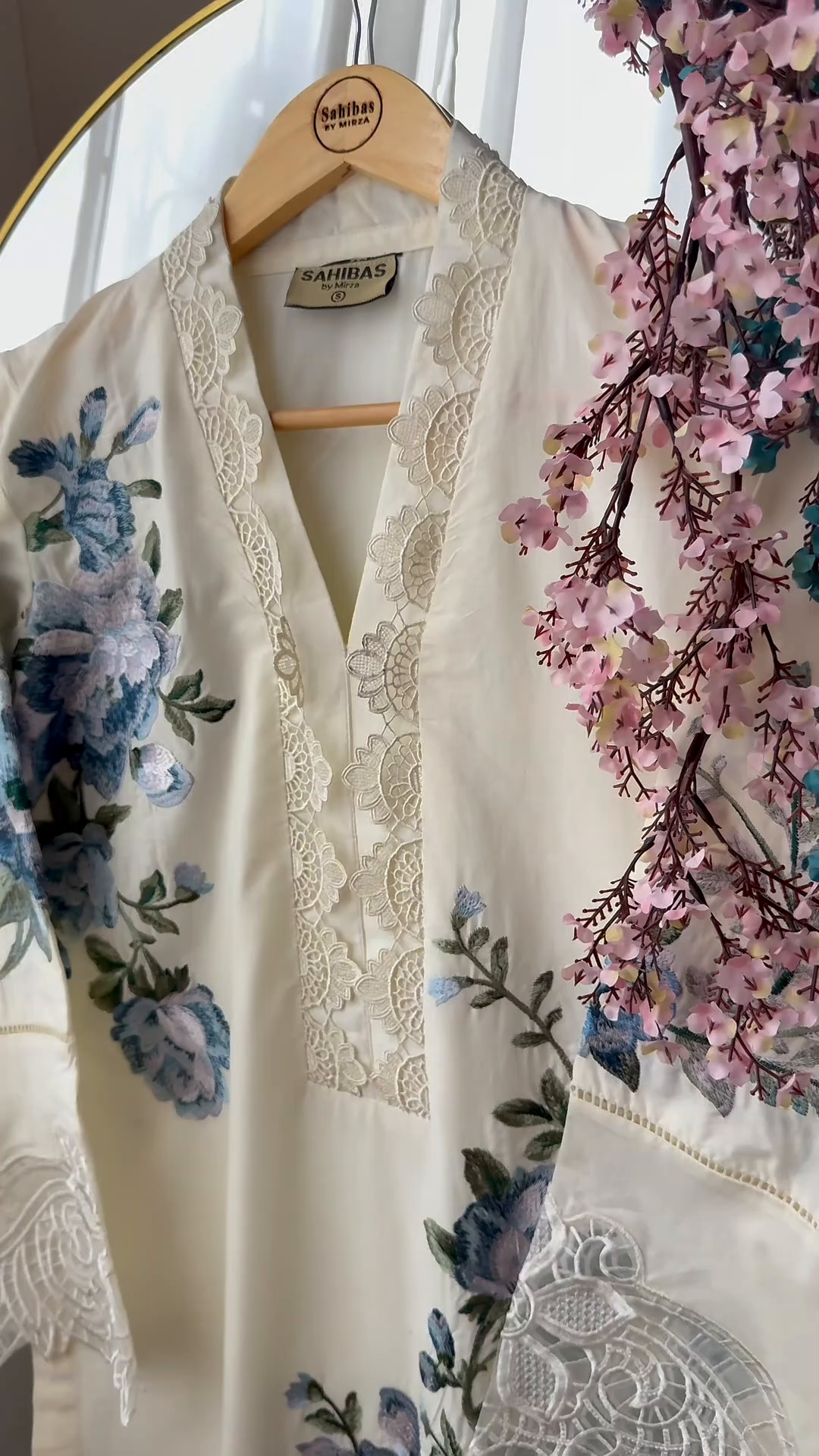 Lawn Kurta Set in White