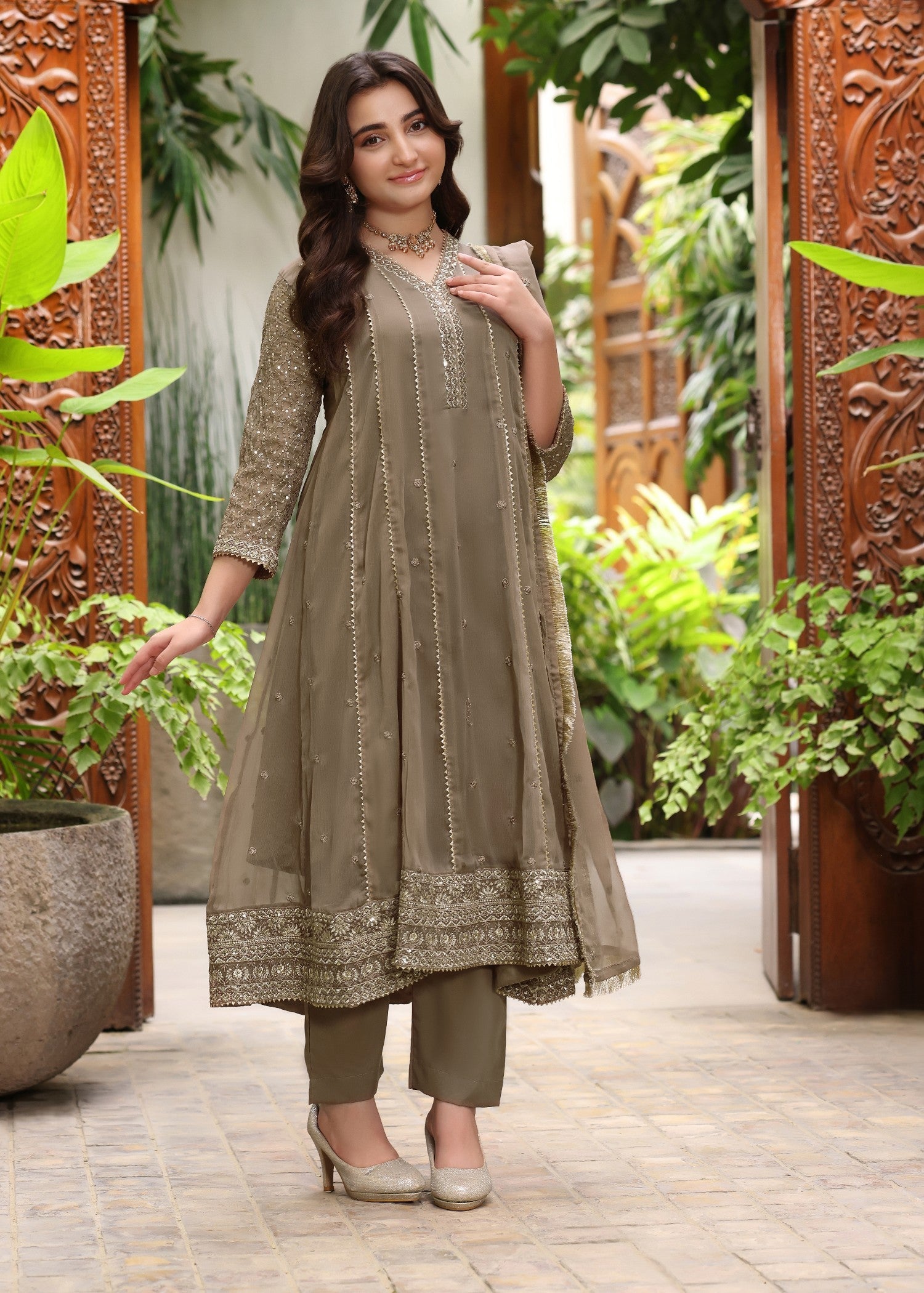 KASHISH-KIDS-BROWN-3 - Pieces