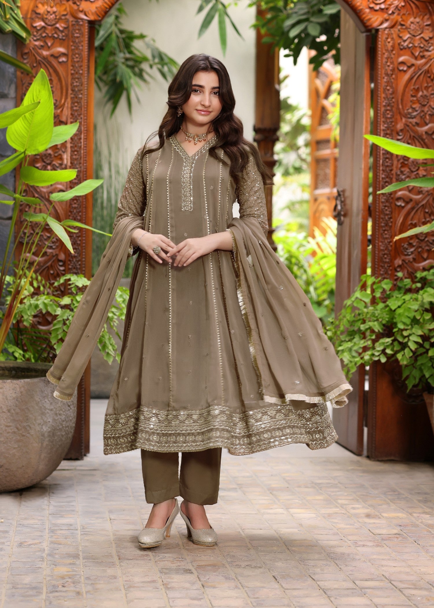 KASHISH-KIDS-BROWN-3 - Pieces