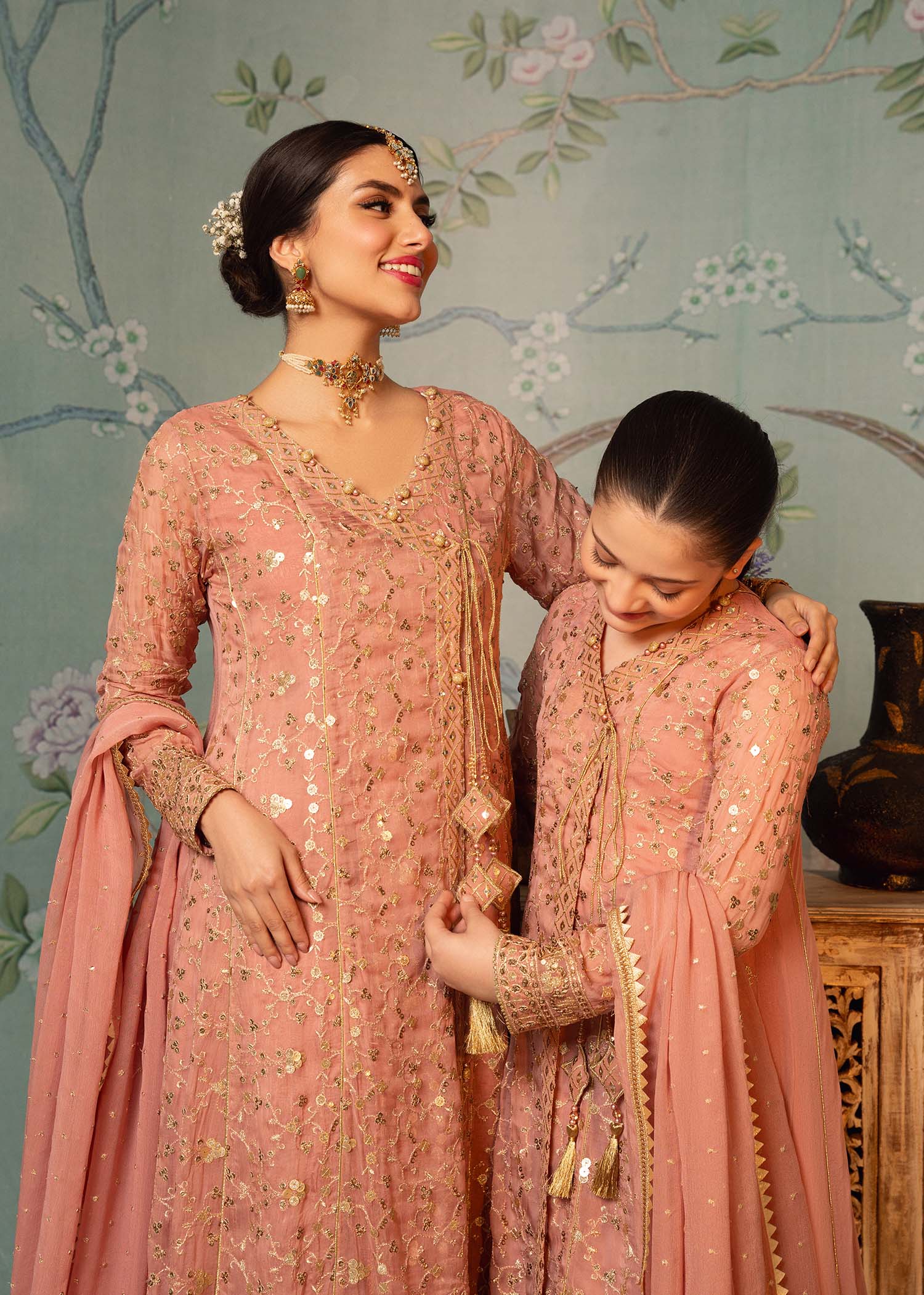Rang-e-Haya Araina Kid (Light Salmon)