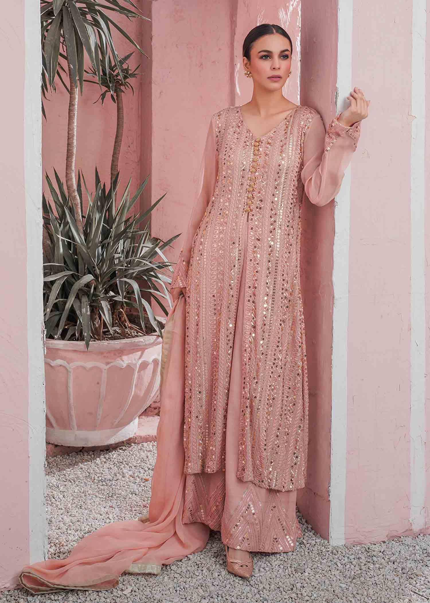 Rang-e-Haya Ufaq / Light Peach