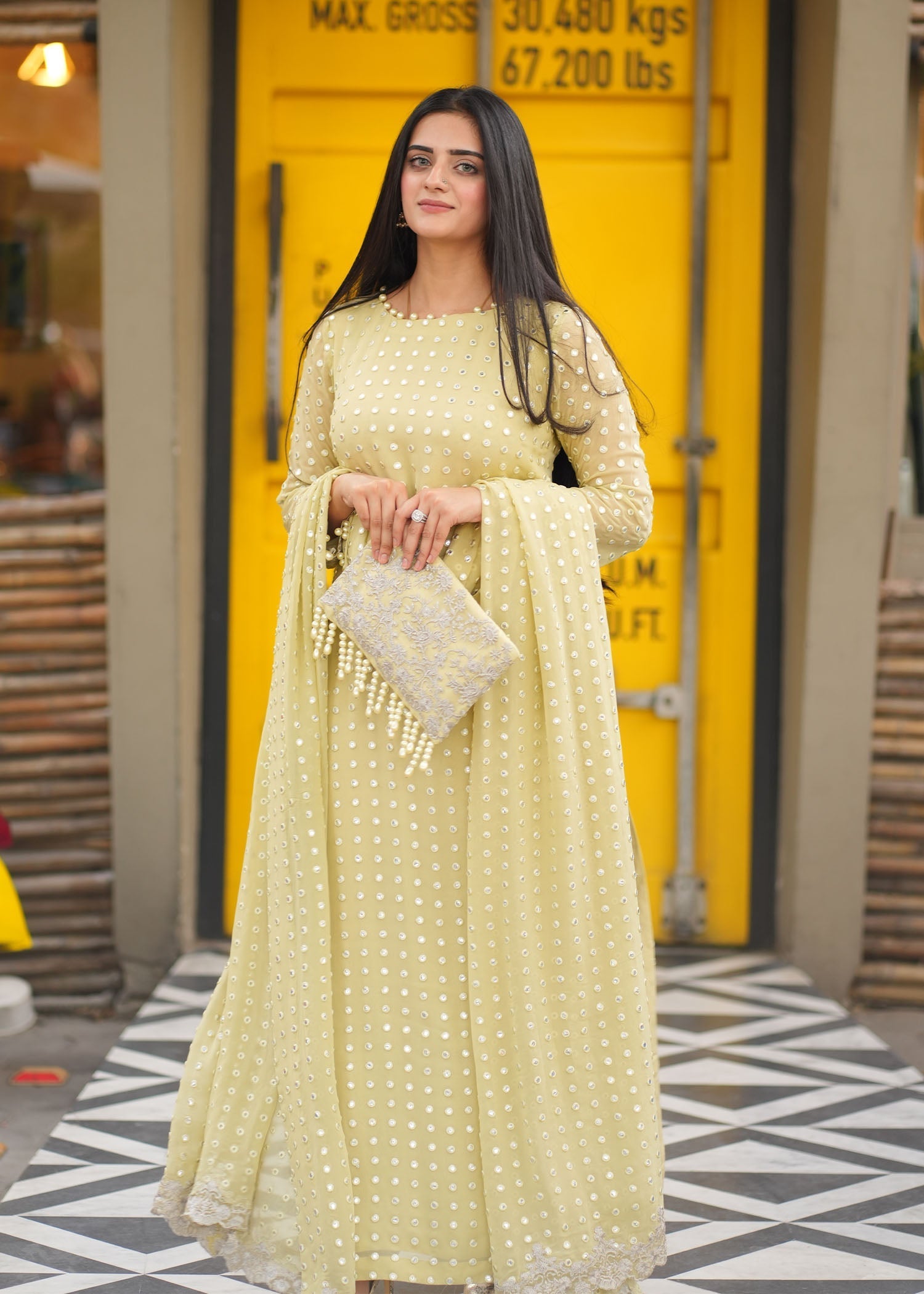 Rang-e-Haya Salina (Lime)