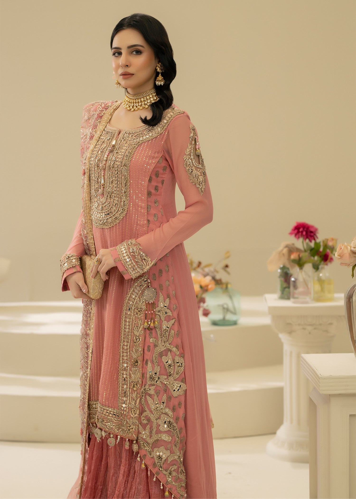 KB By Zufiqar Malik M-109 Pink